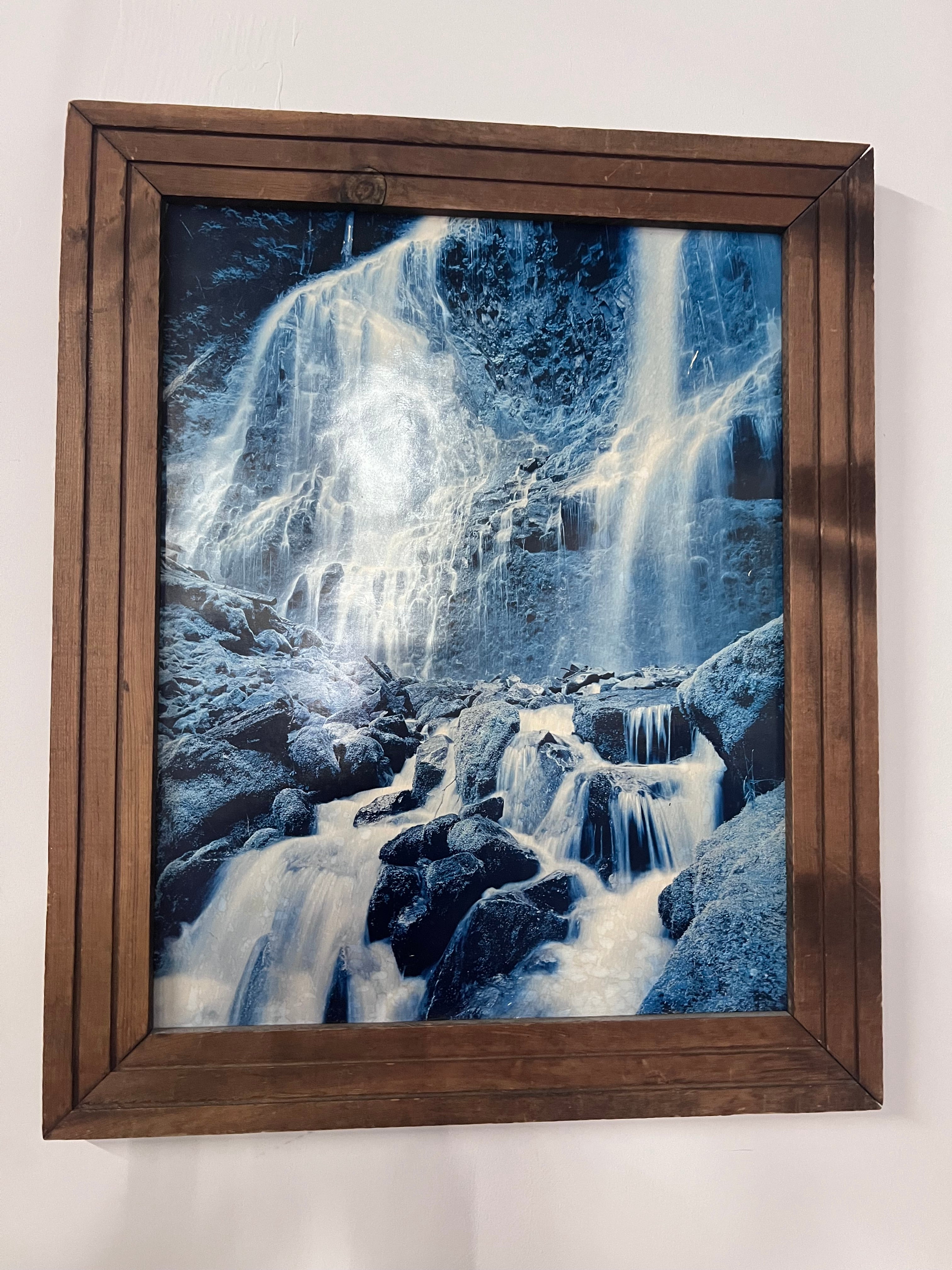 Framed Waterfall Wall Art