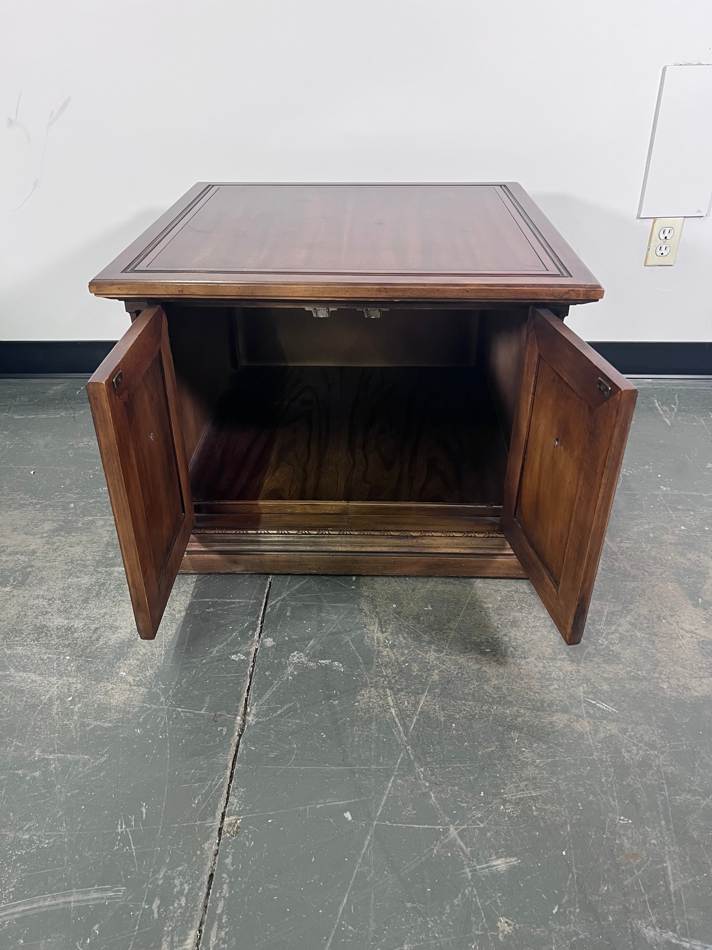 Classic Wood Storage Cabinet / Accent Table