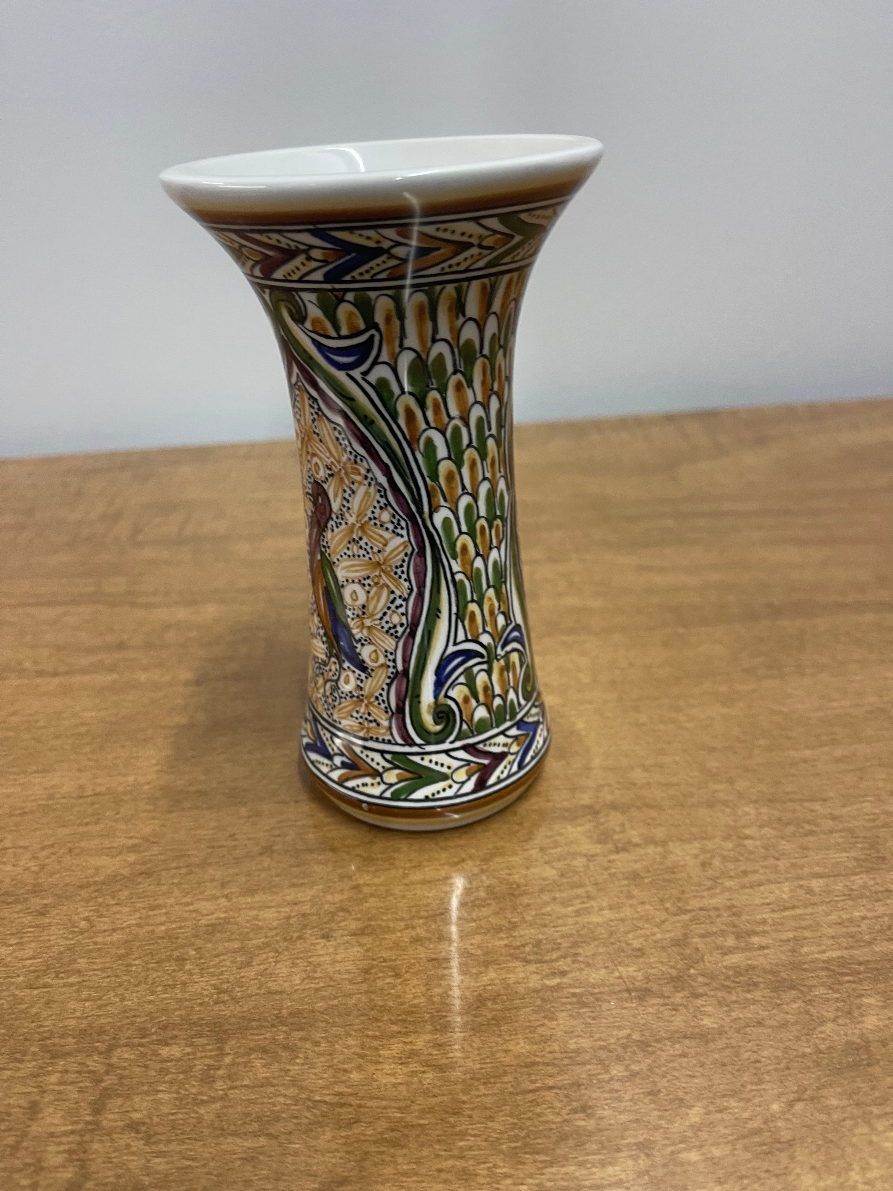 Hand-Painted Ceramic Vase