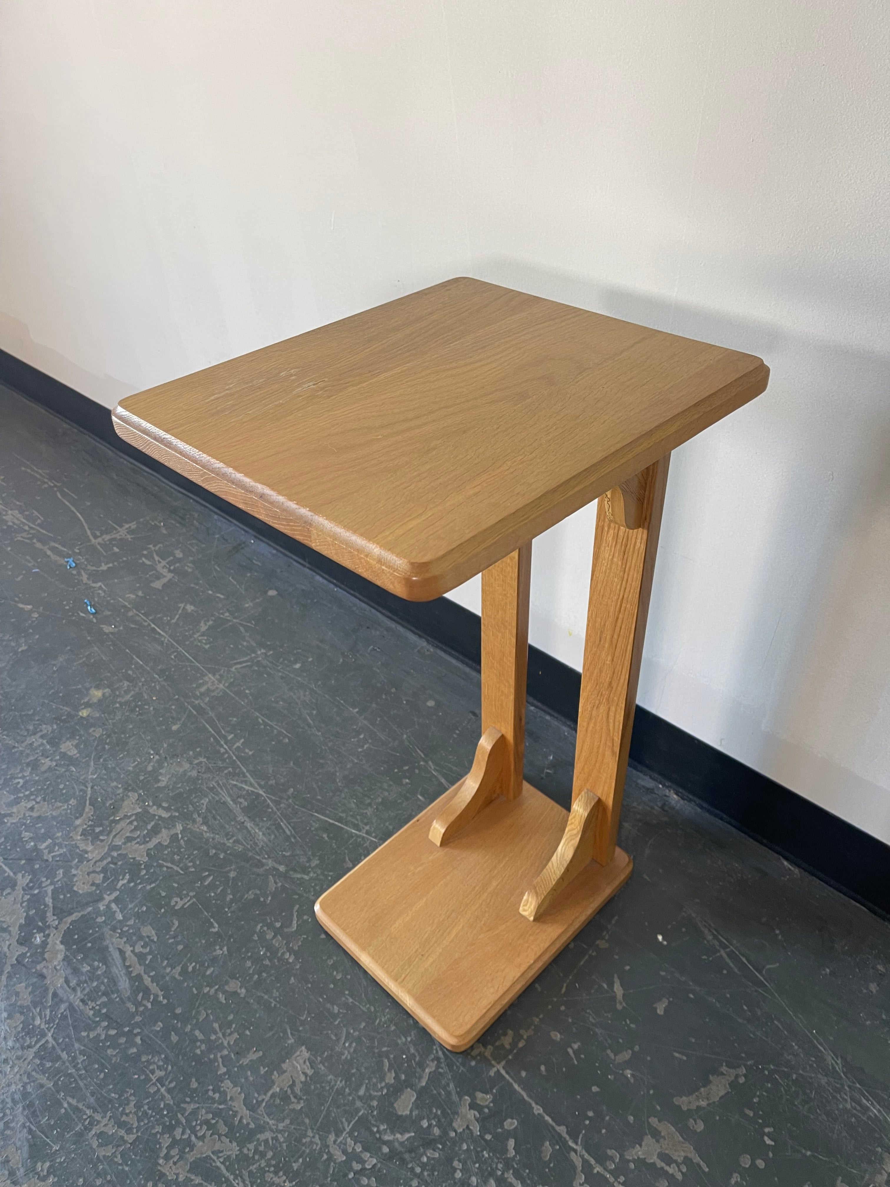 Compact Wooden Sofa Tray Table 🛋️