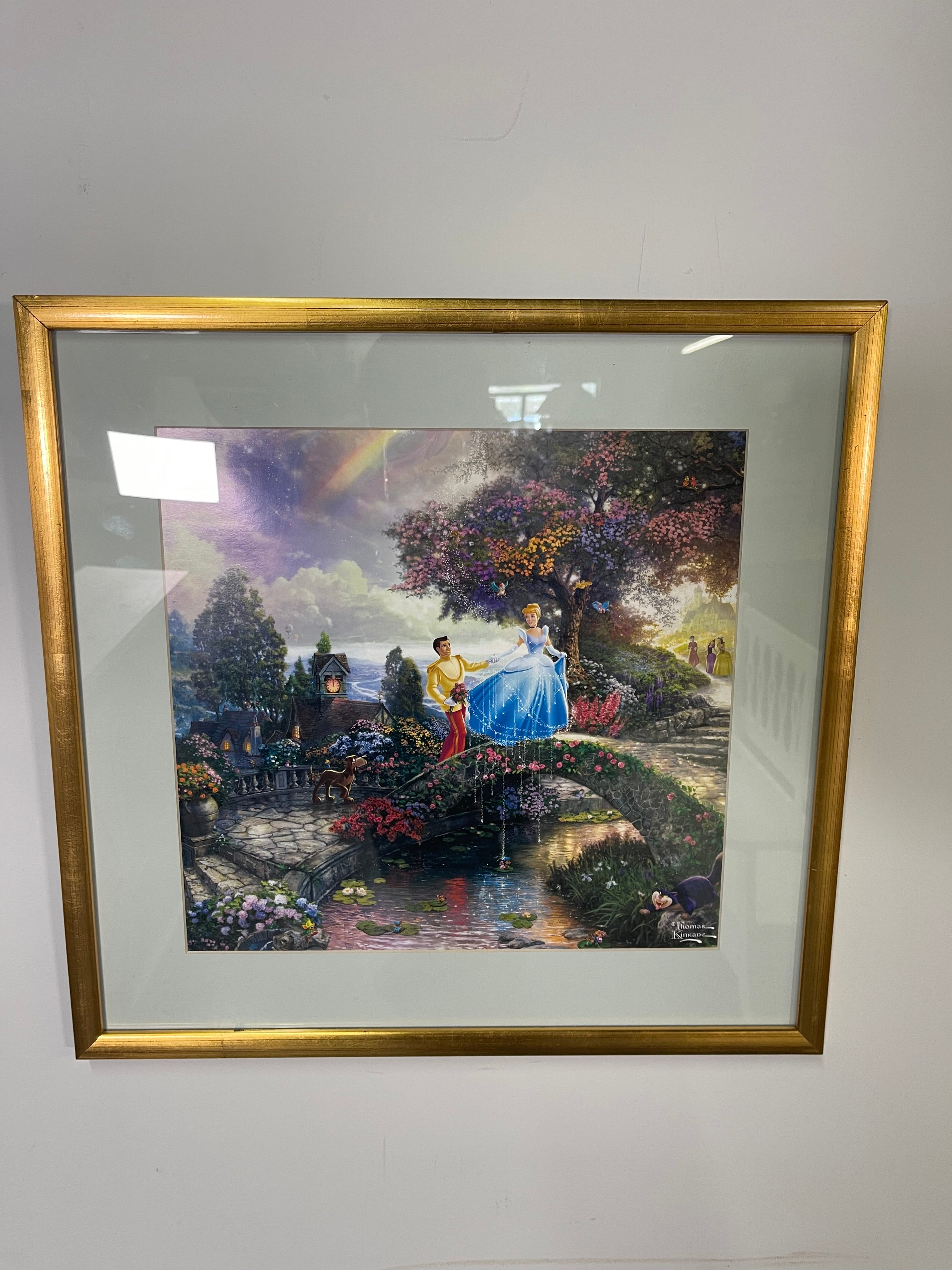 Enchanting Cinderella Framed Art Print