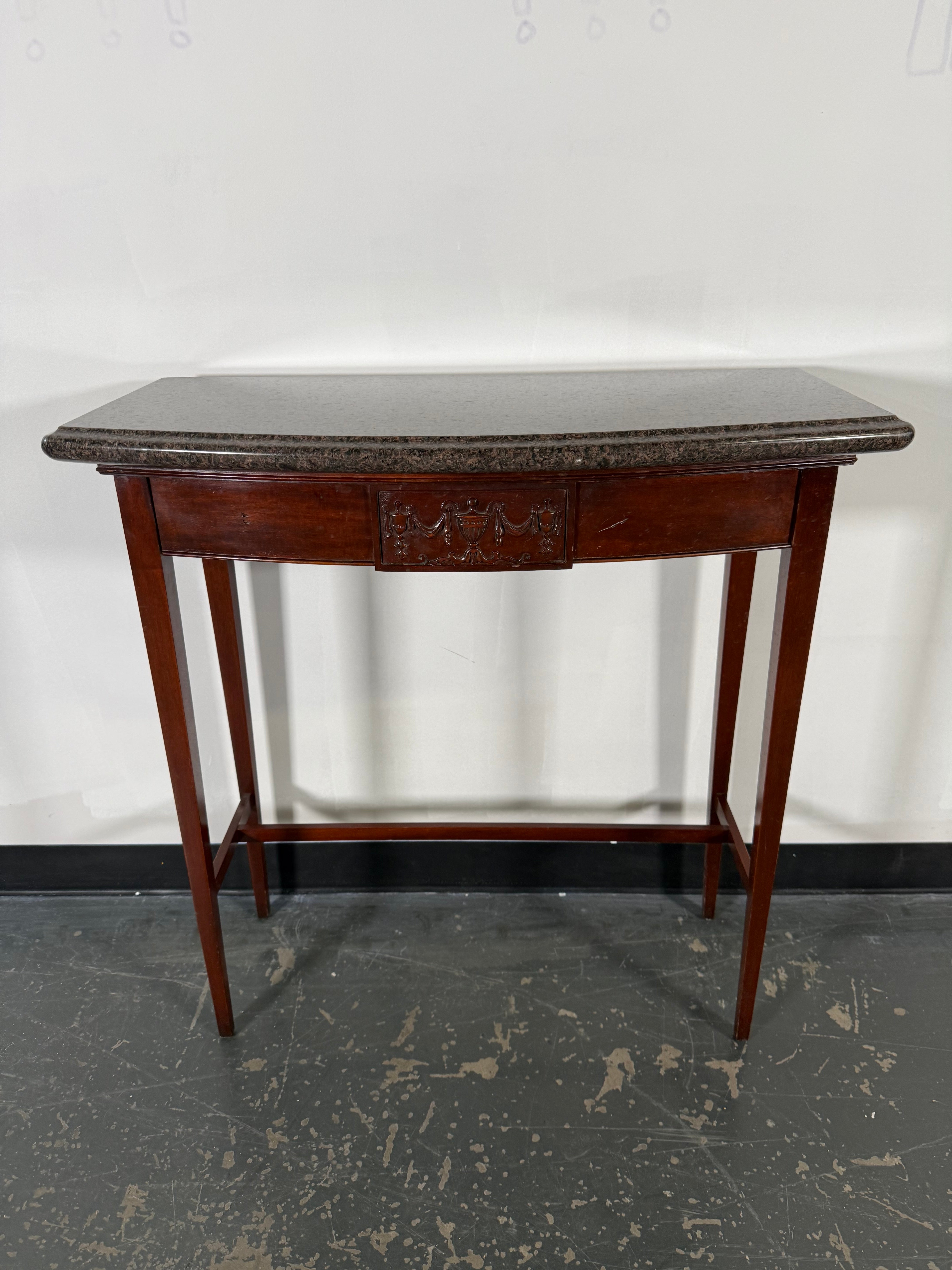 Elegant Granite Top Console Table – Classic &amp; Timeless