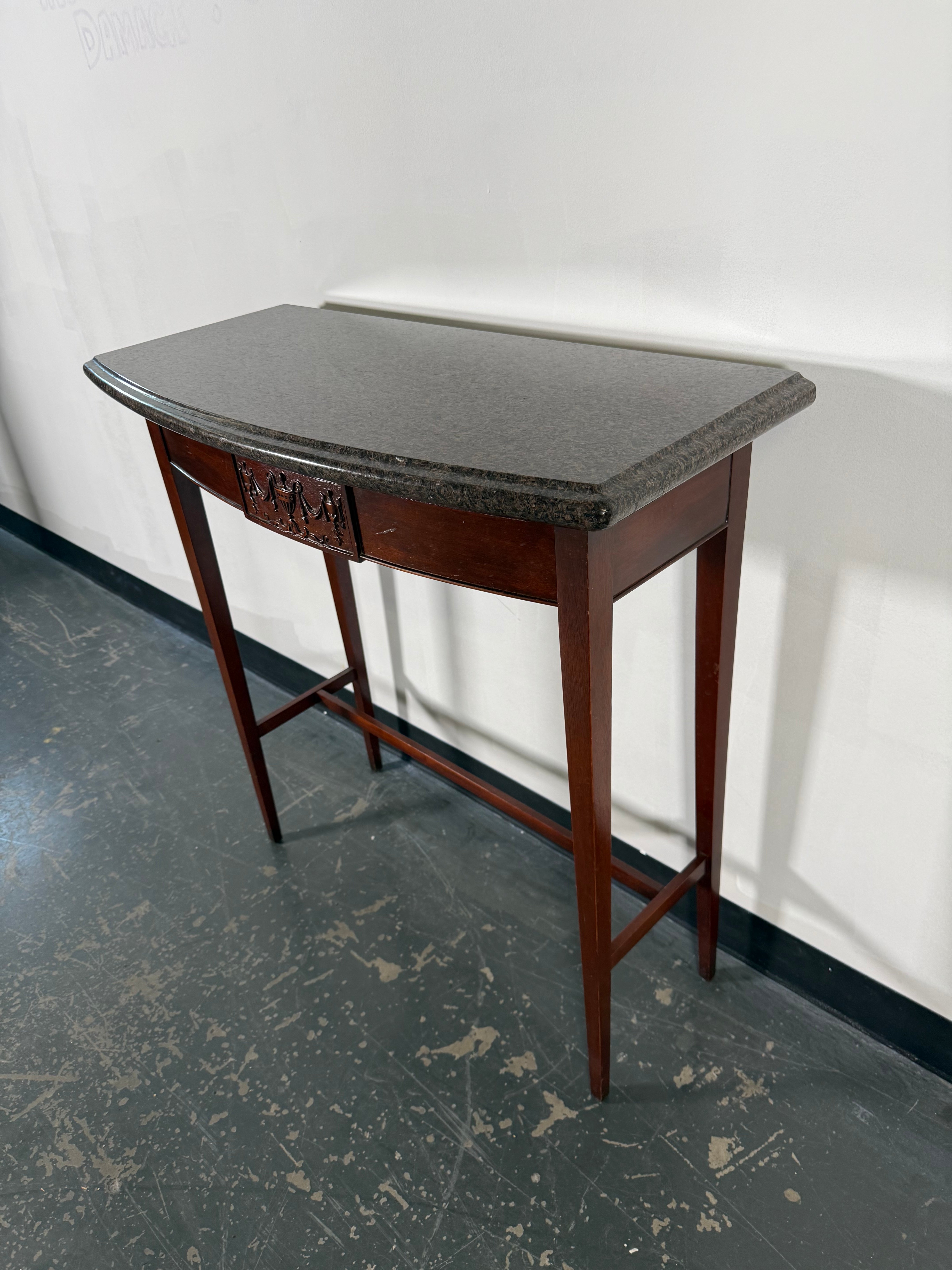 Elegant Granite Top Console Table – Classic & Timeless