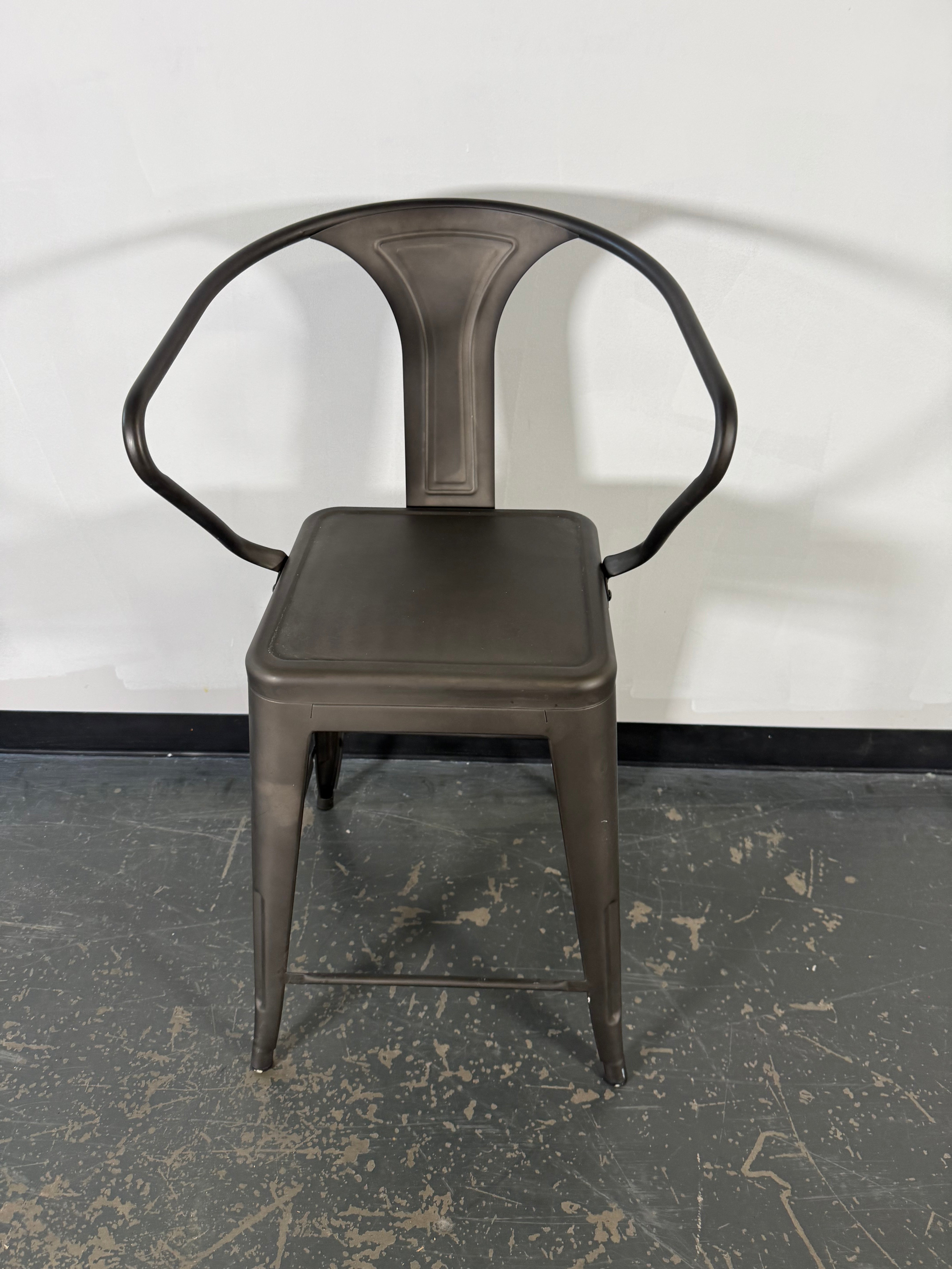 Industrial Metal Bar Stool