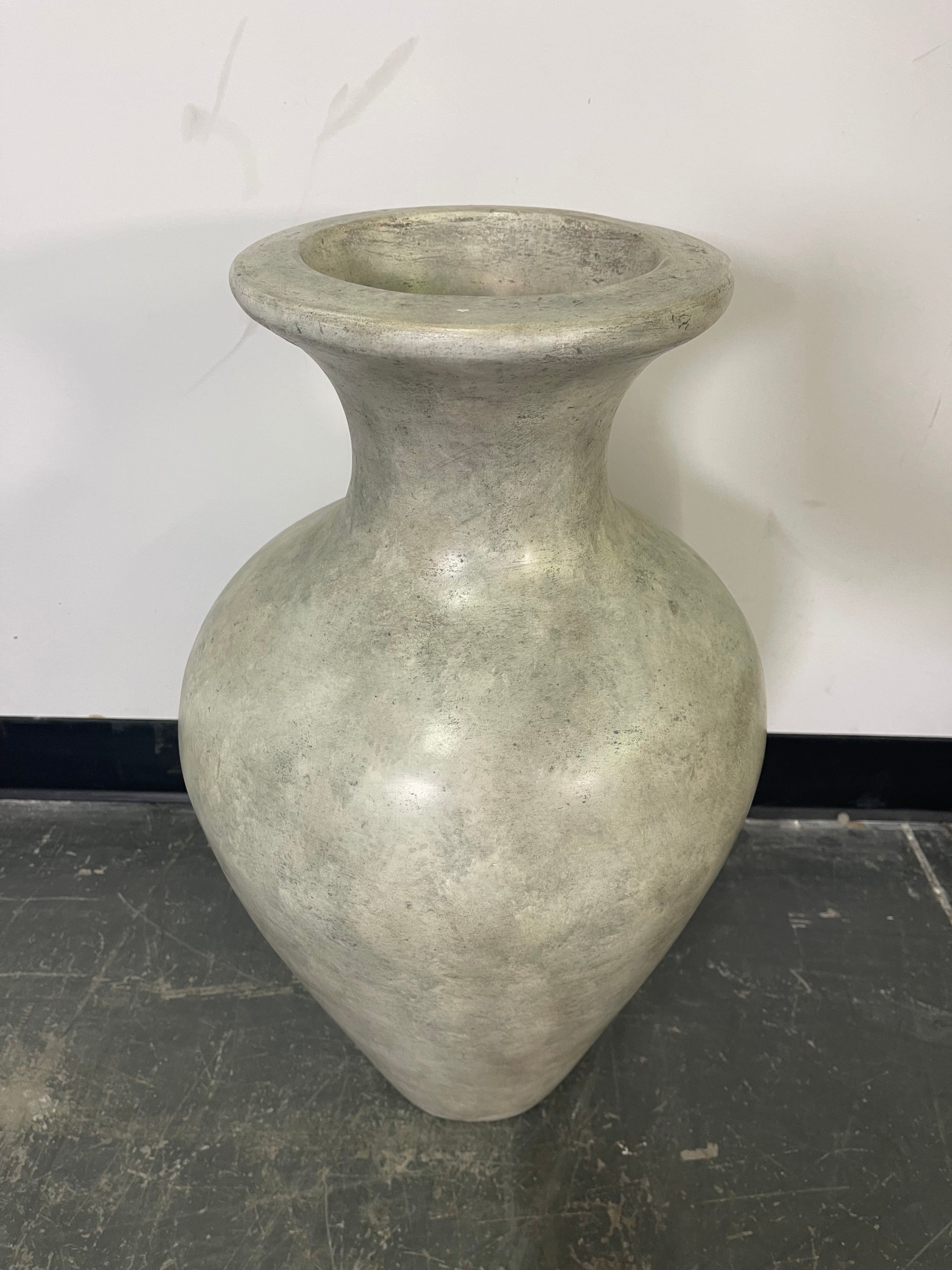 Modern Stone Finish Decorative Vase