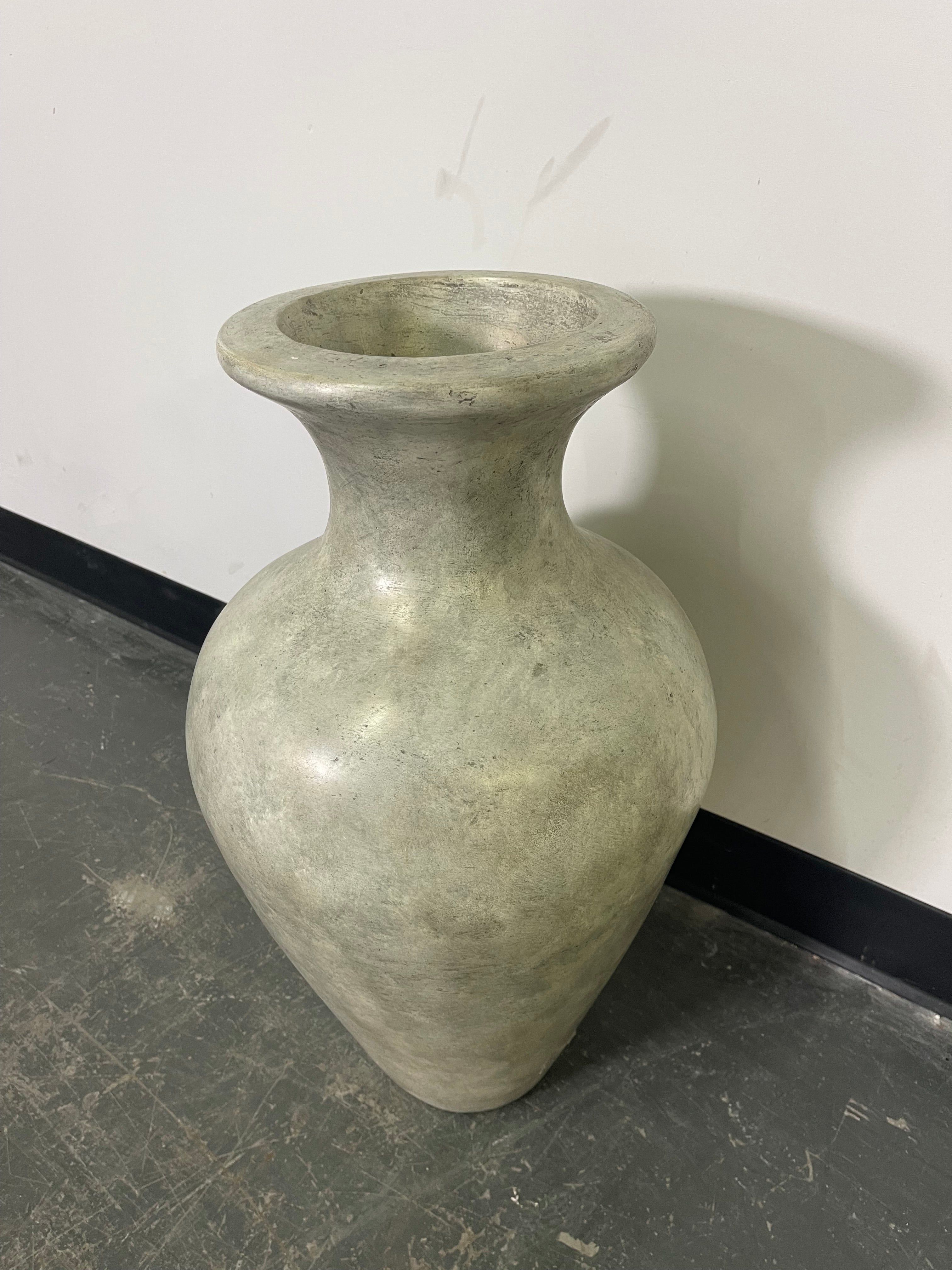 Modern Stone Finish Decorative Vase