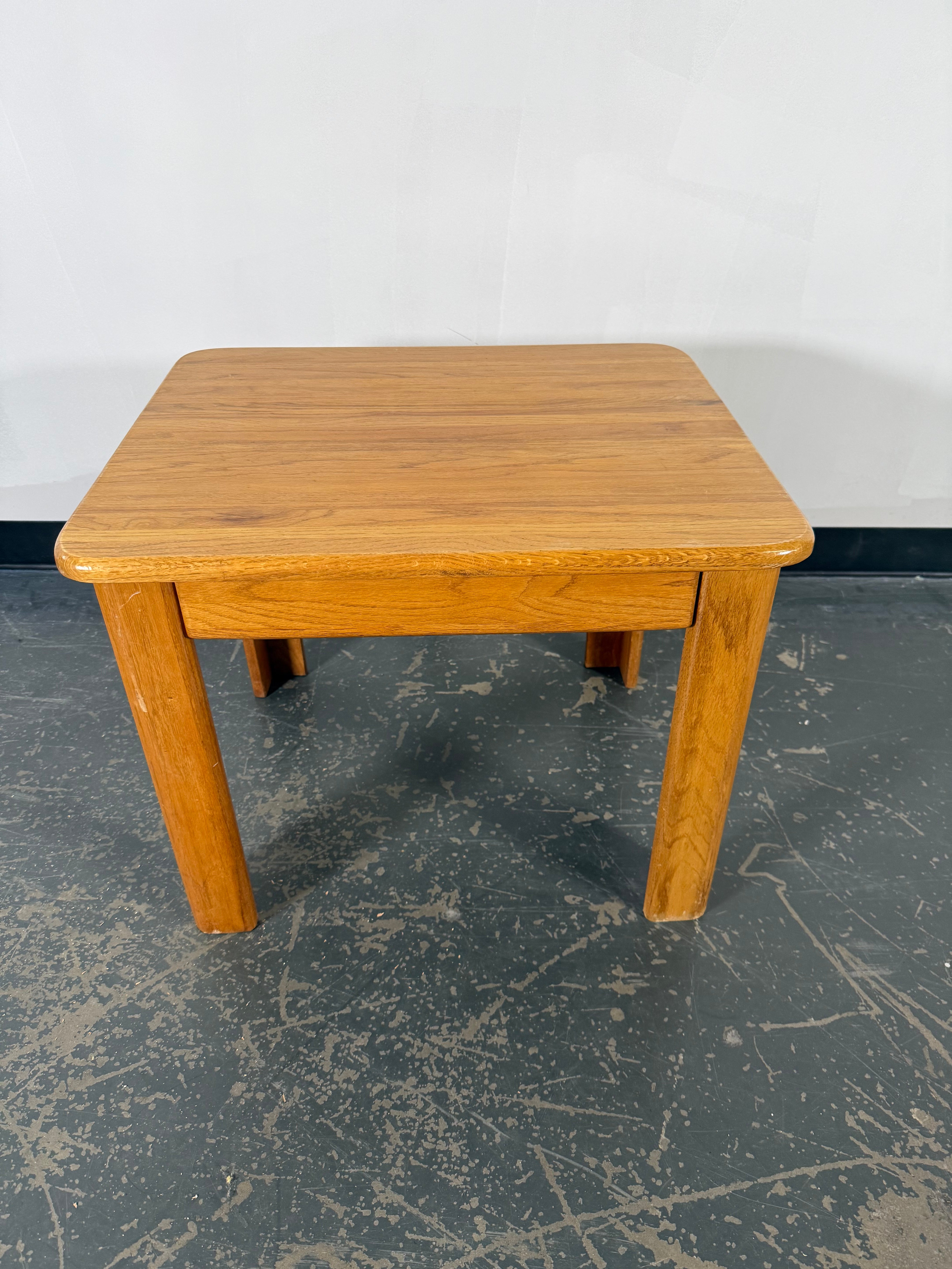 Solid Wood End Table