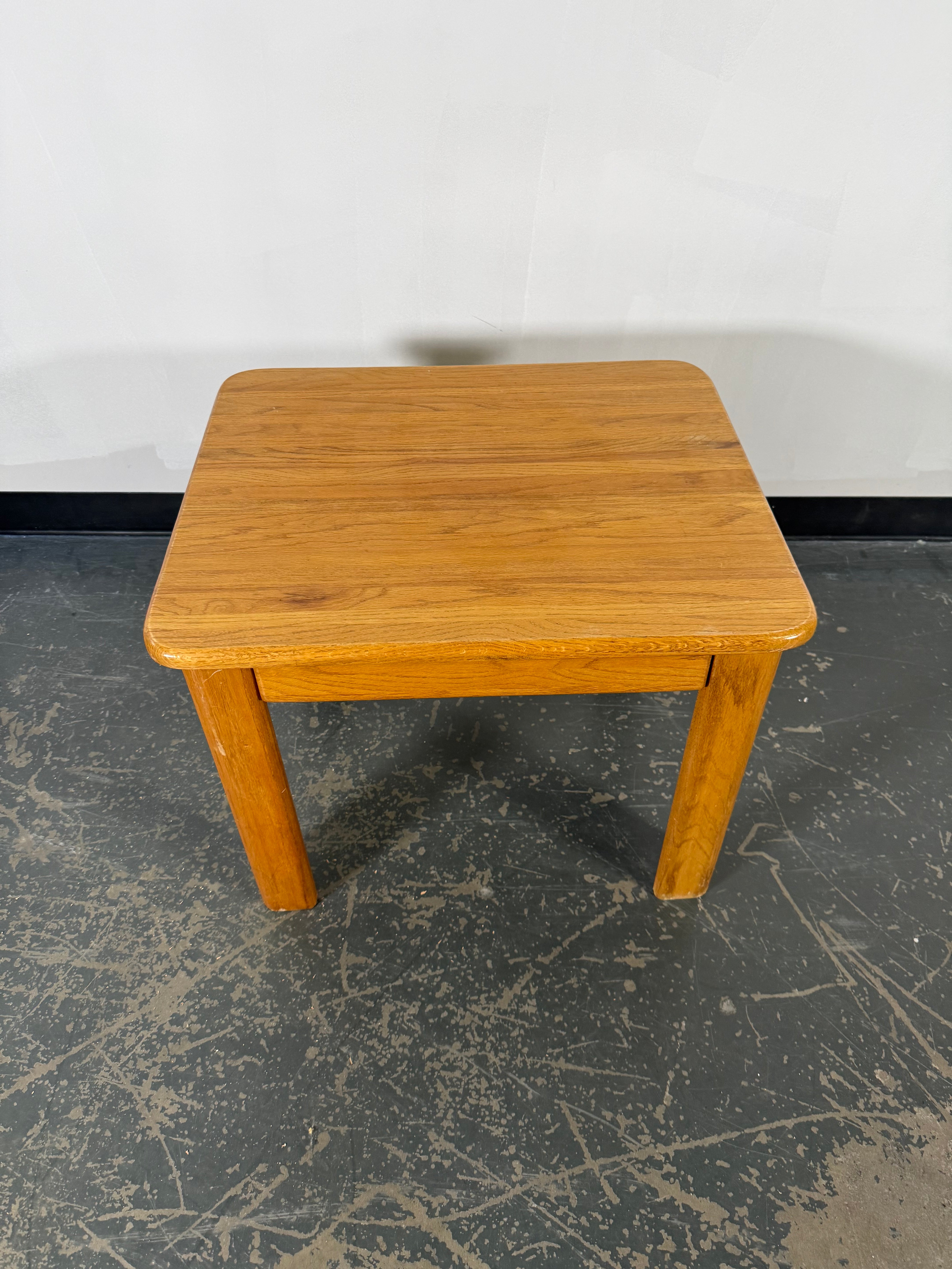 Solid Wood End Table