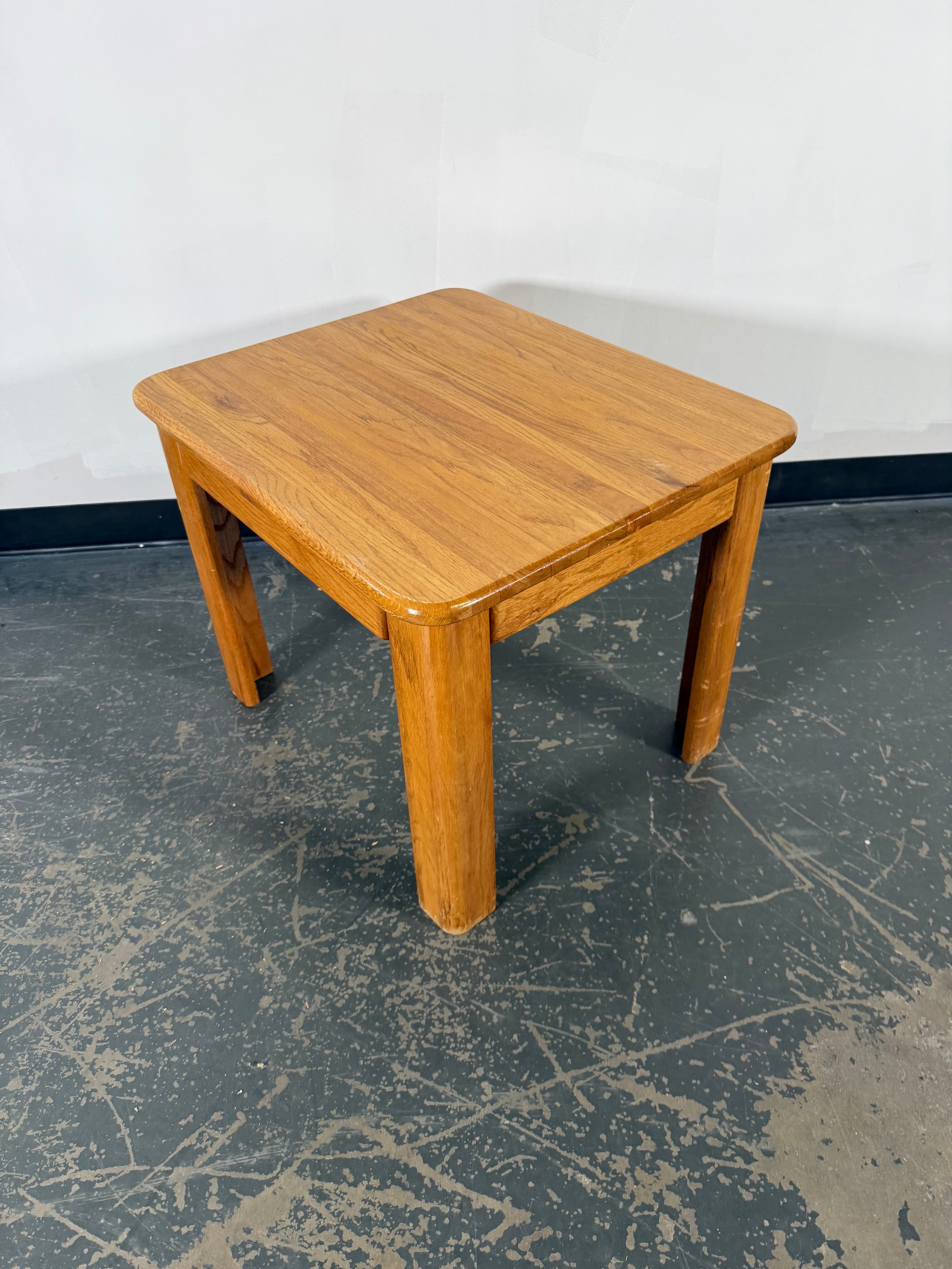 Solid Wood End Table
