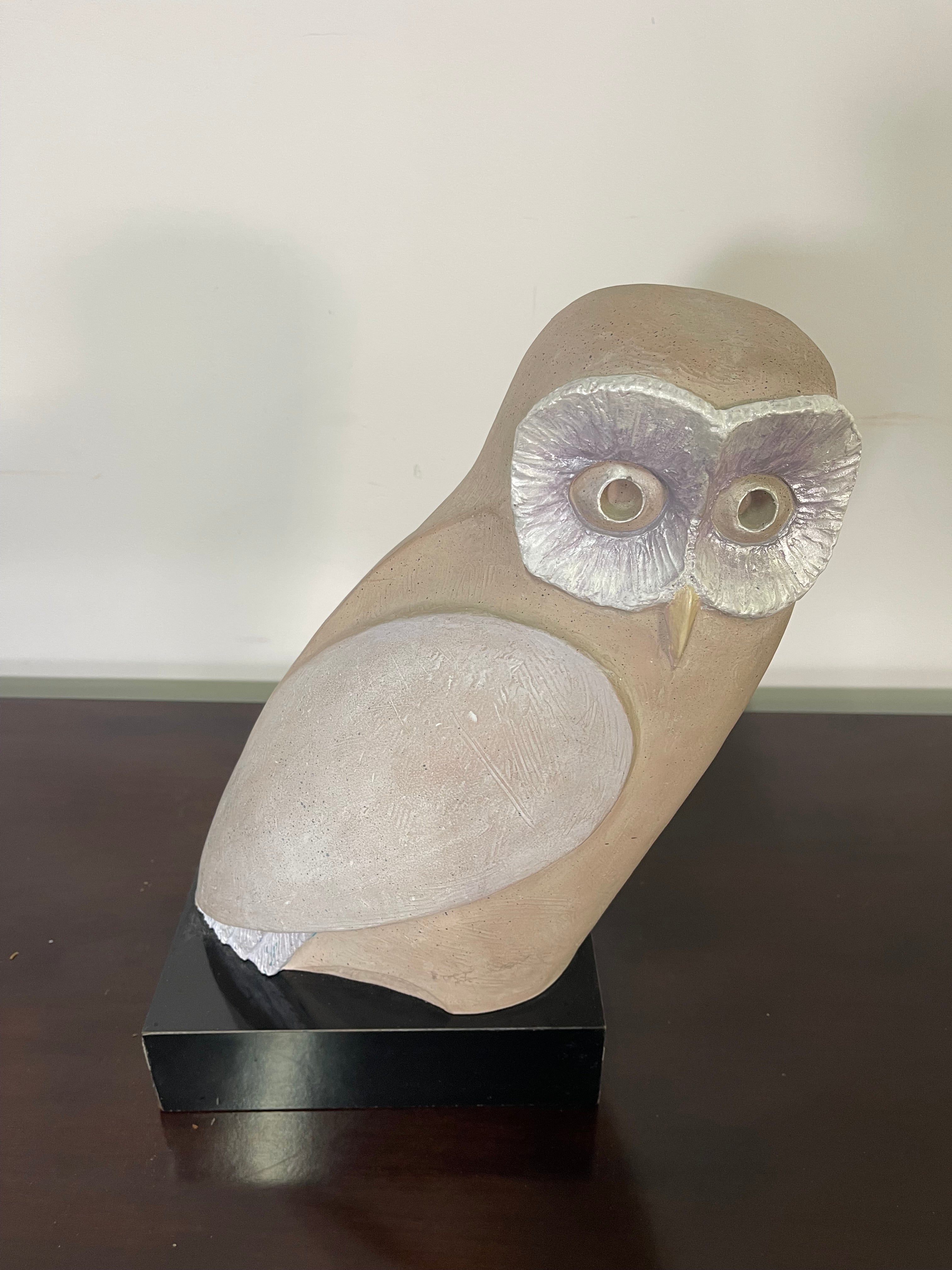 Modern Owl Sculpture Décor