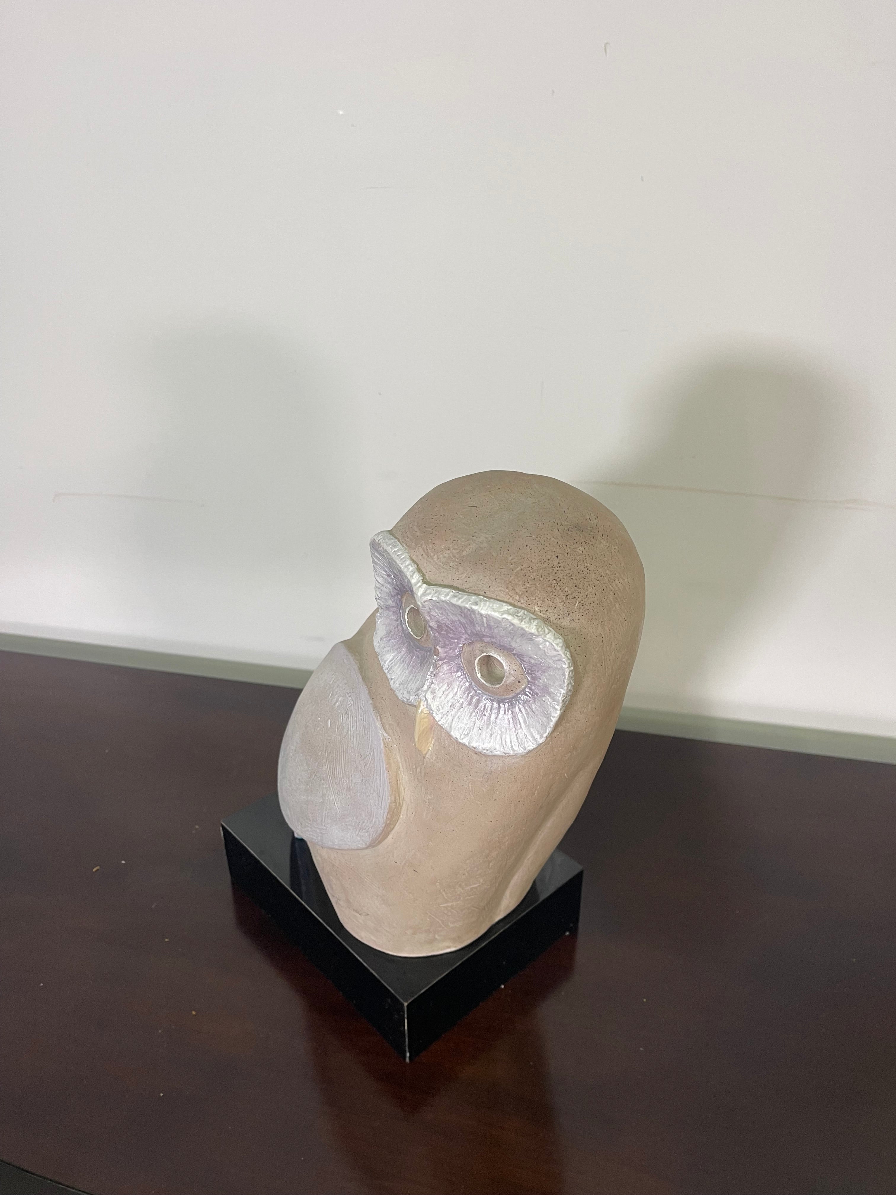Modern Owl Sculpture Décor