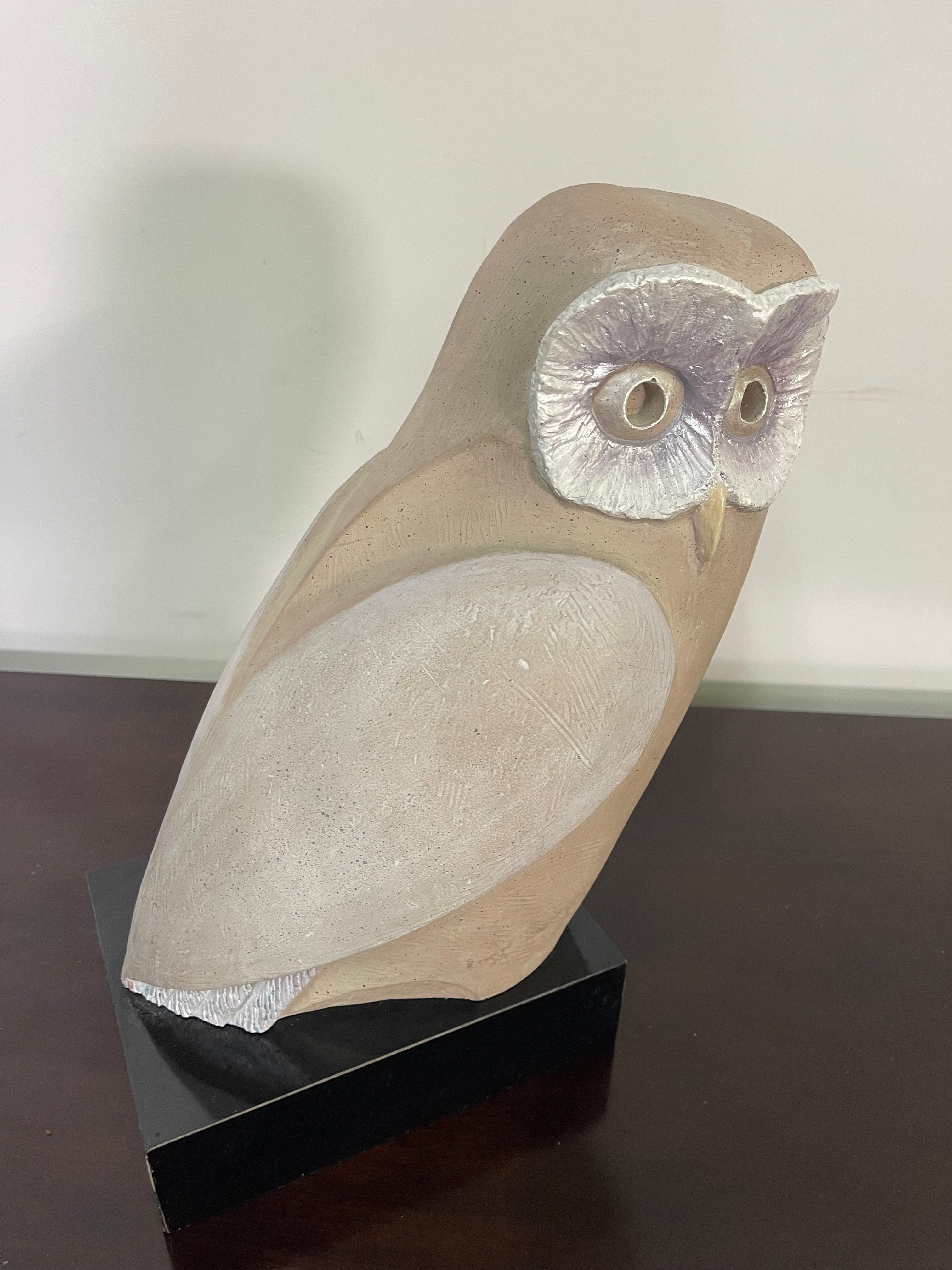 Modern Owl Sculpture Décor