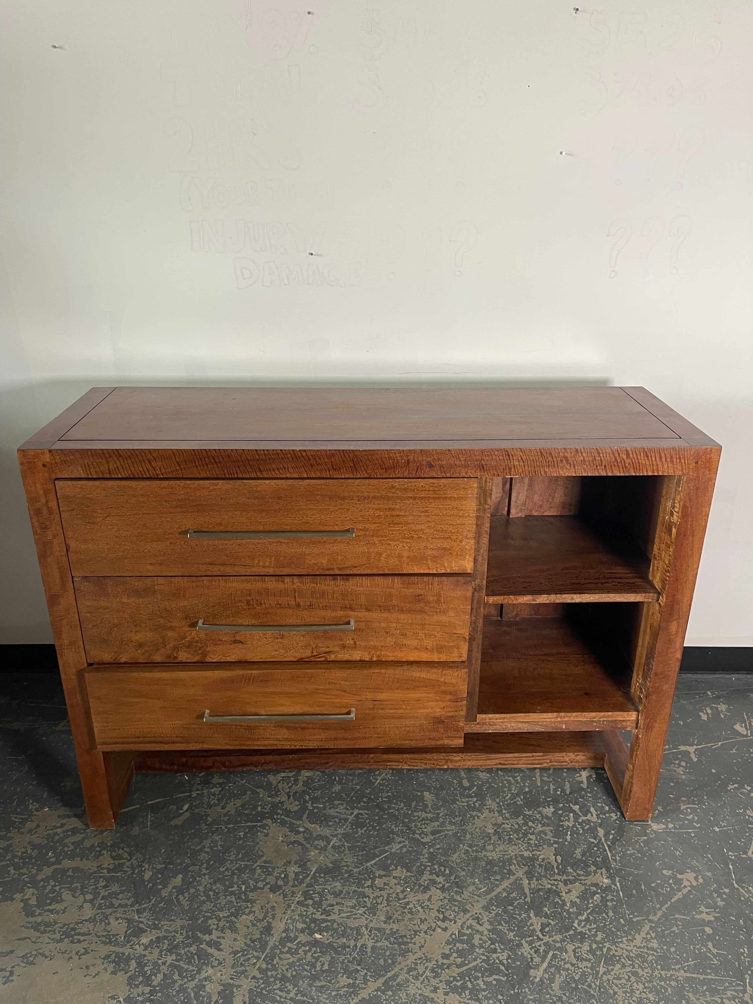 Modern Rustic Storage Console / Media Cabinet
