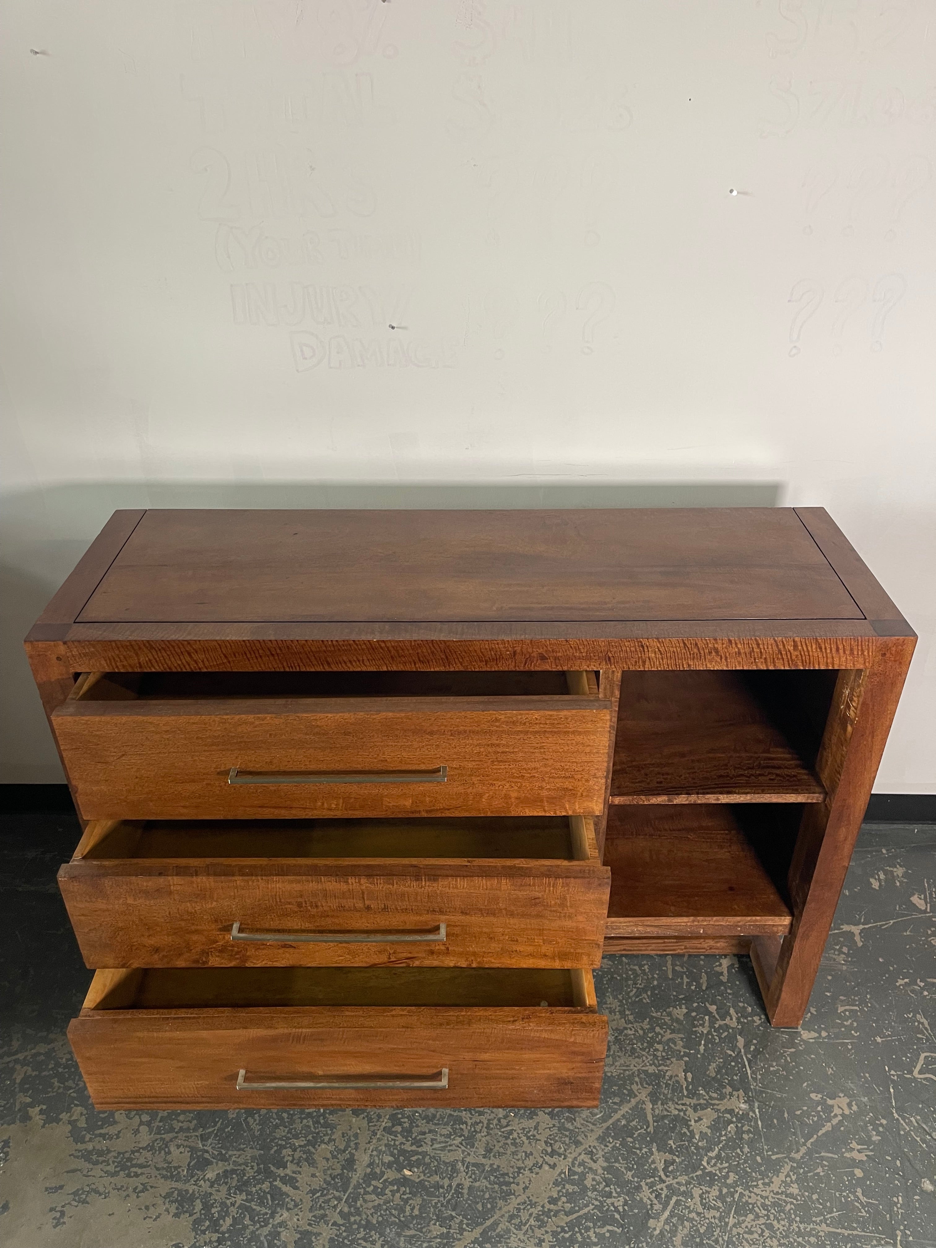 Modern Rustic Storage Console / Media Cabinet