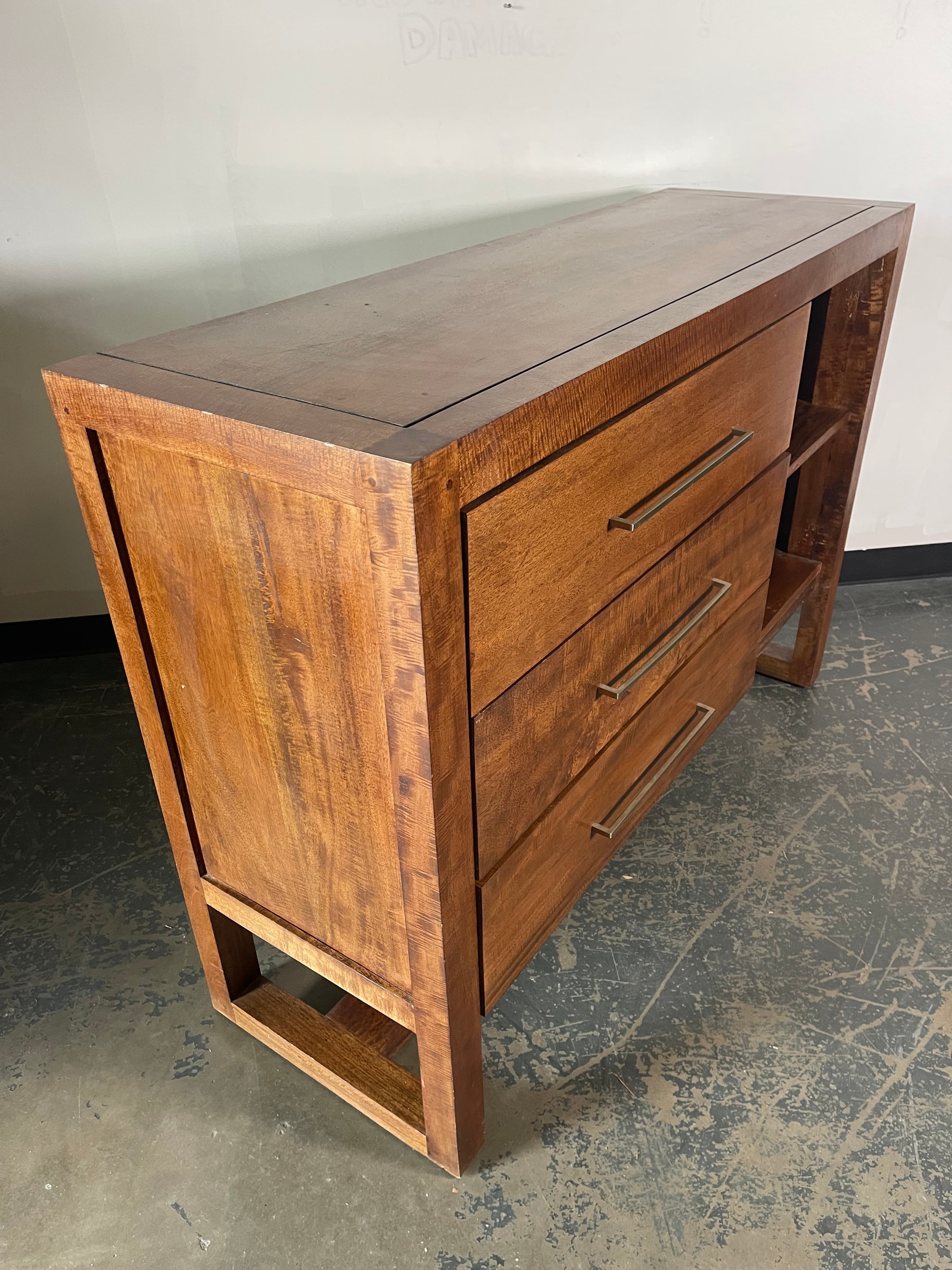 Modern Rustic Storage Console / Media Cabinet