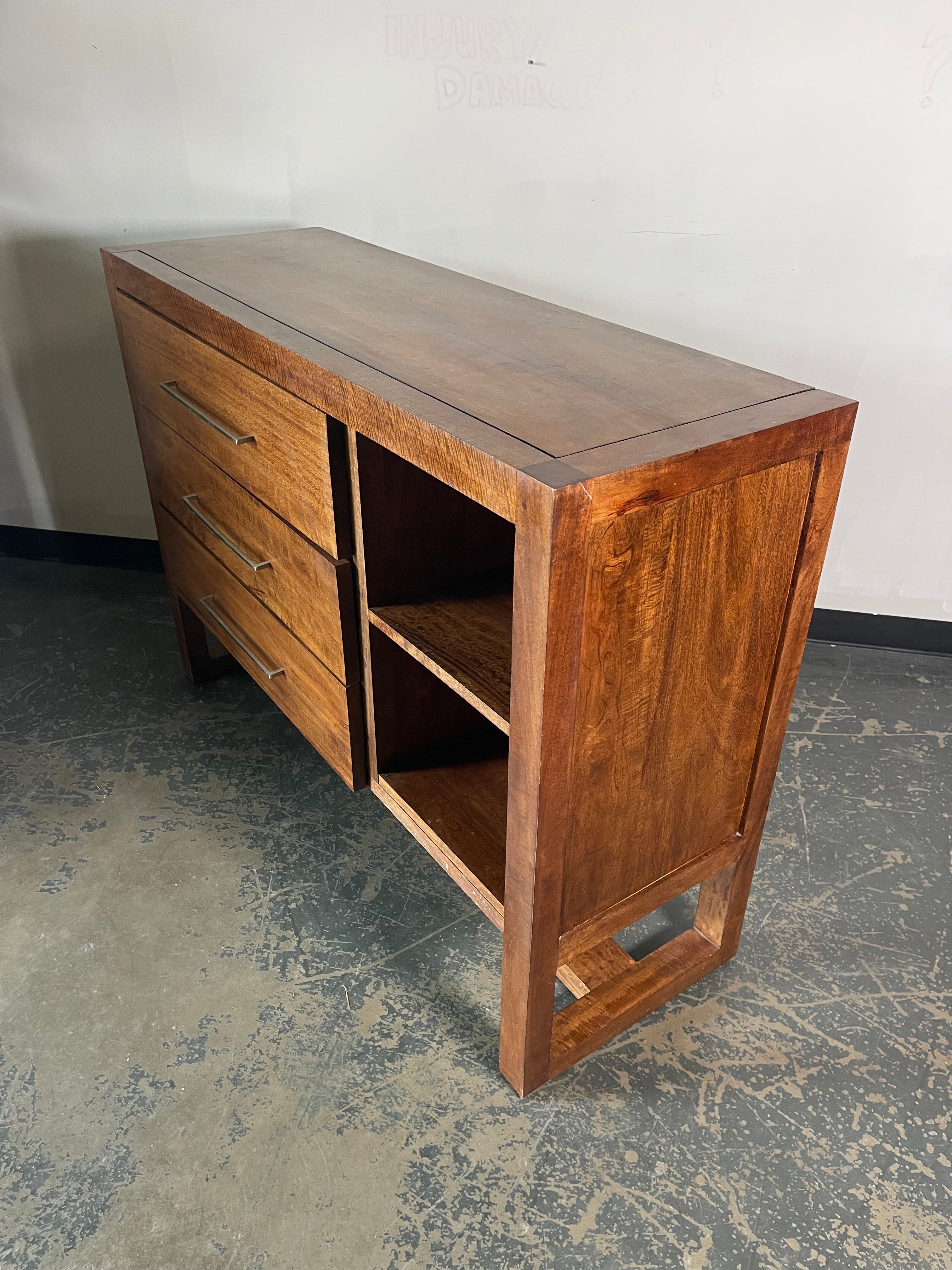 Modern Rustic Storage Console / Media Cabinet