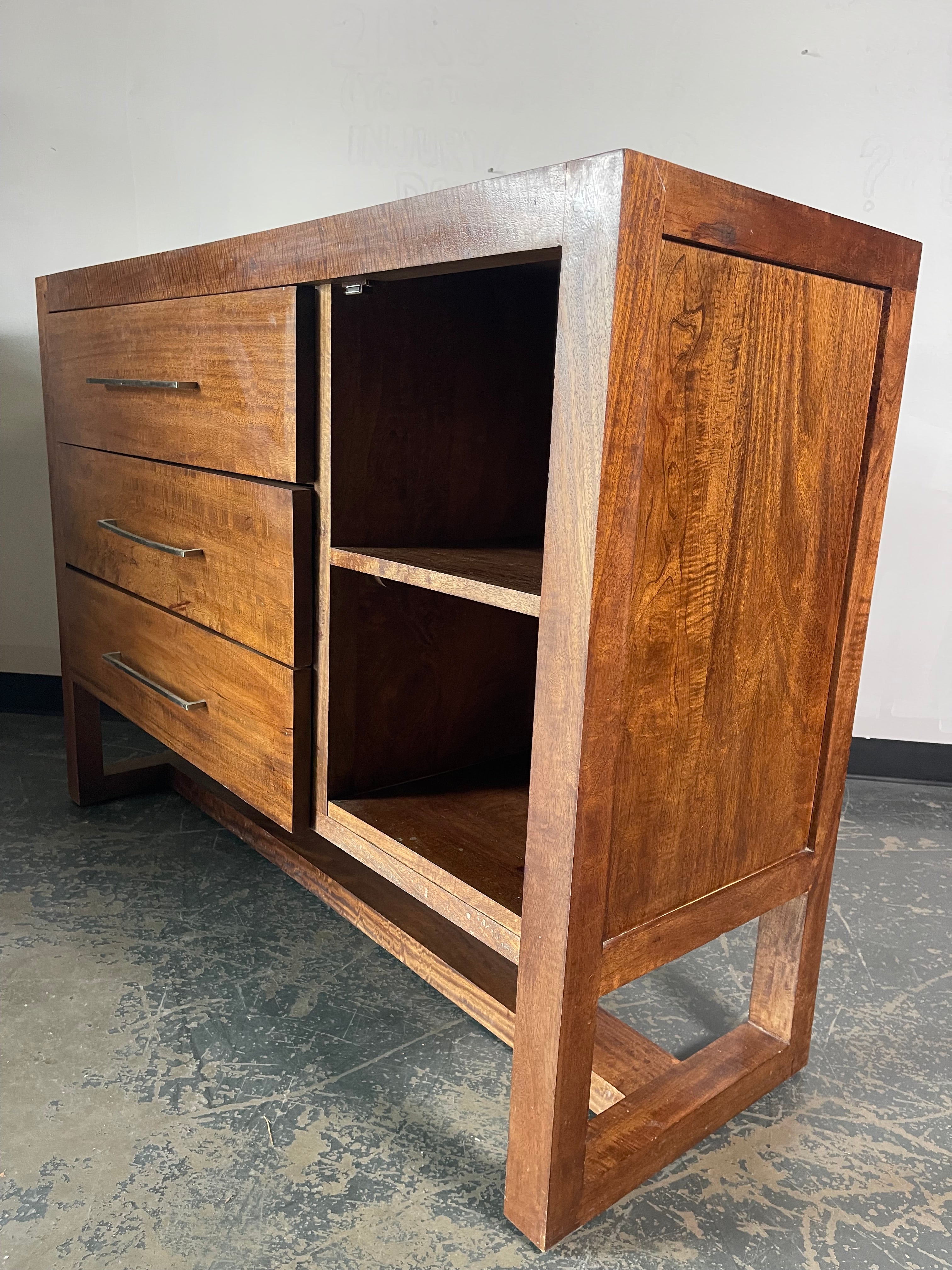 Modern Rustic Storage Console / Media Cabinet
