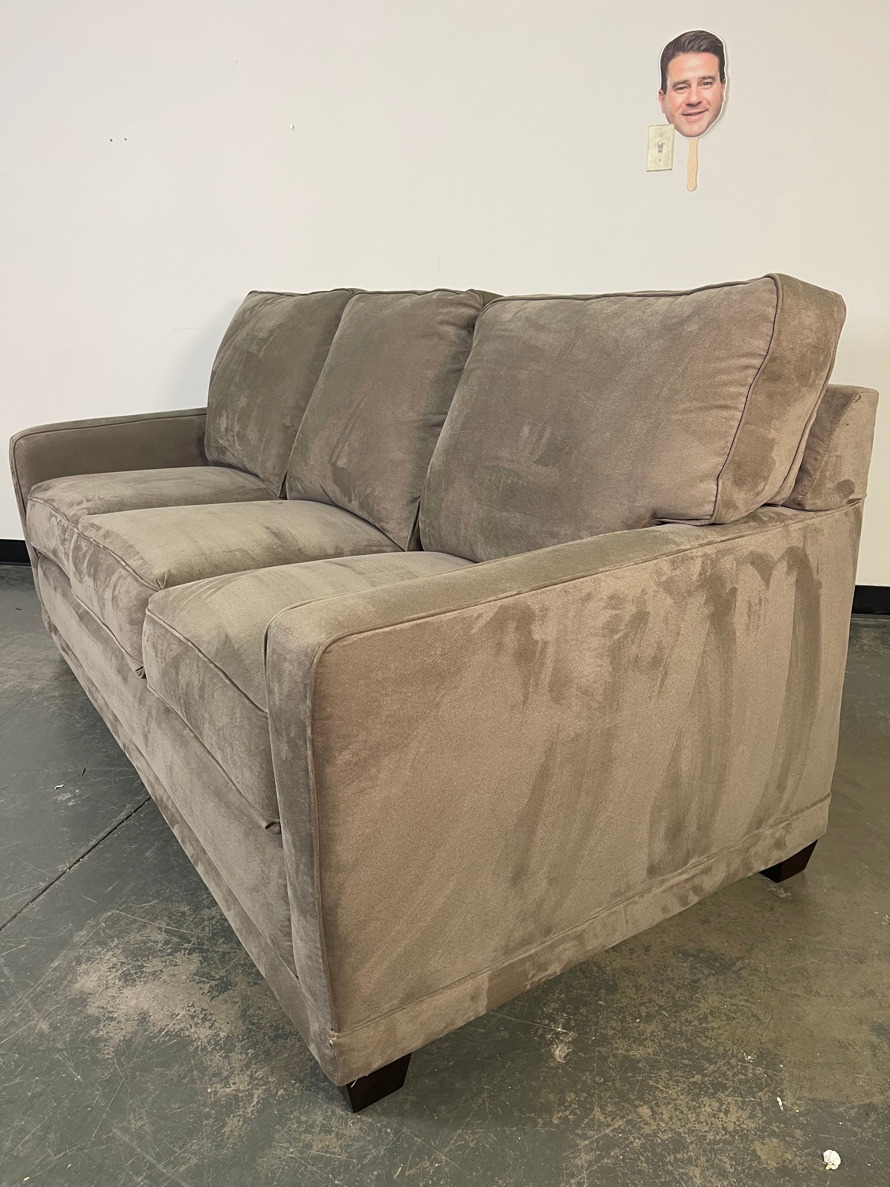 La-Z-Boy Plush Microfiber Sofa