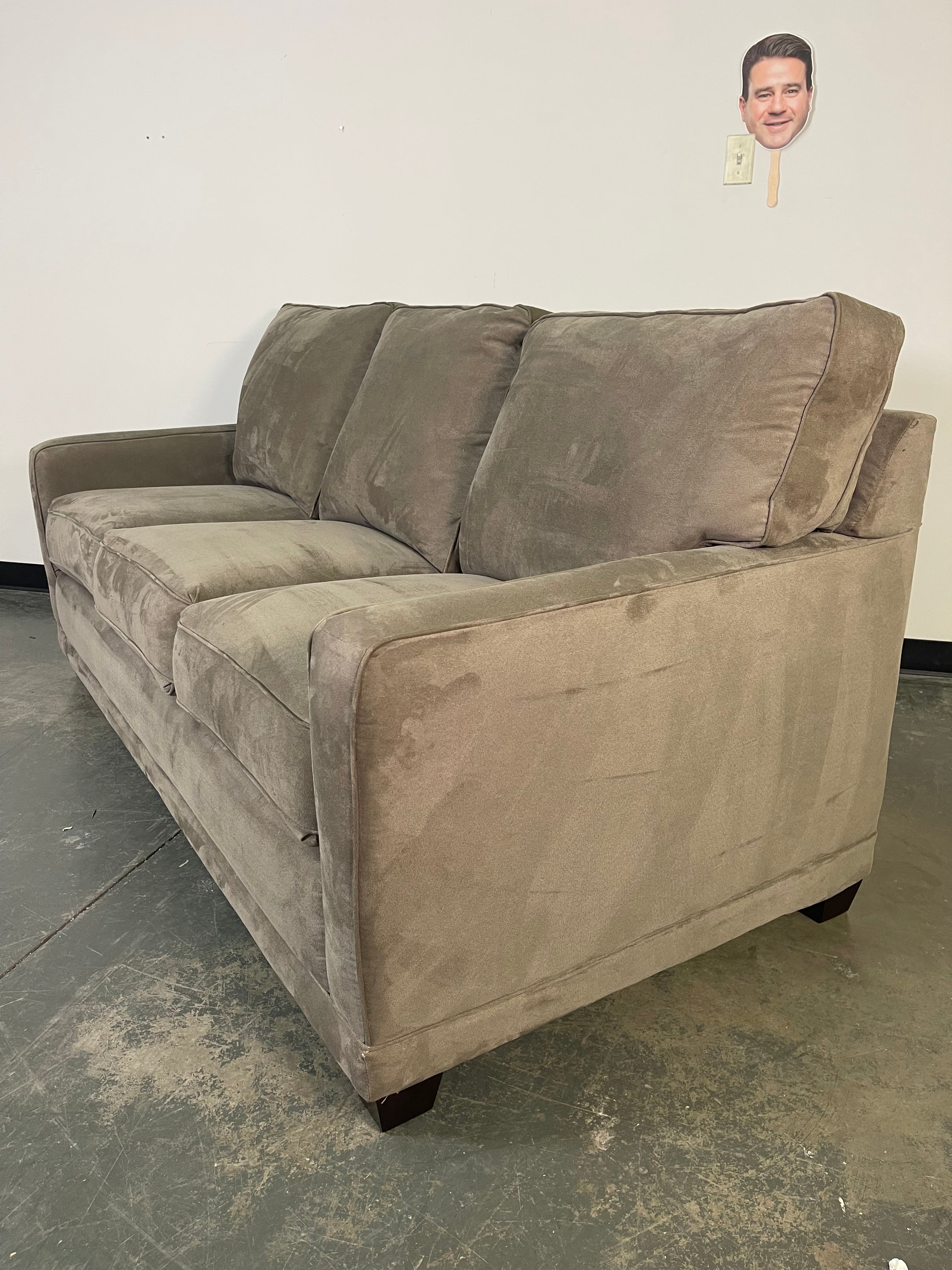 La-Z-Boy Plush Microfiber Sofa