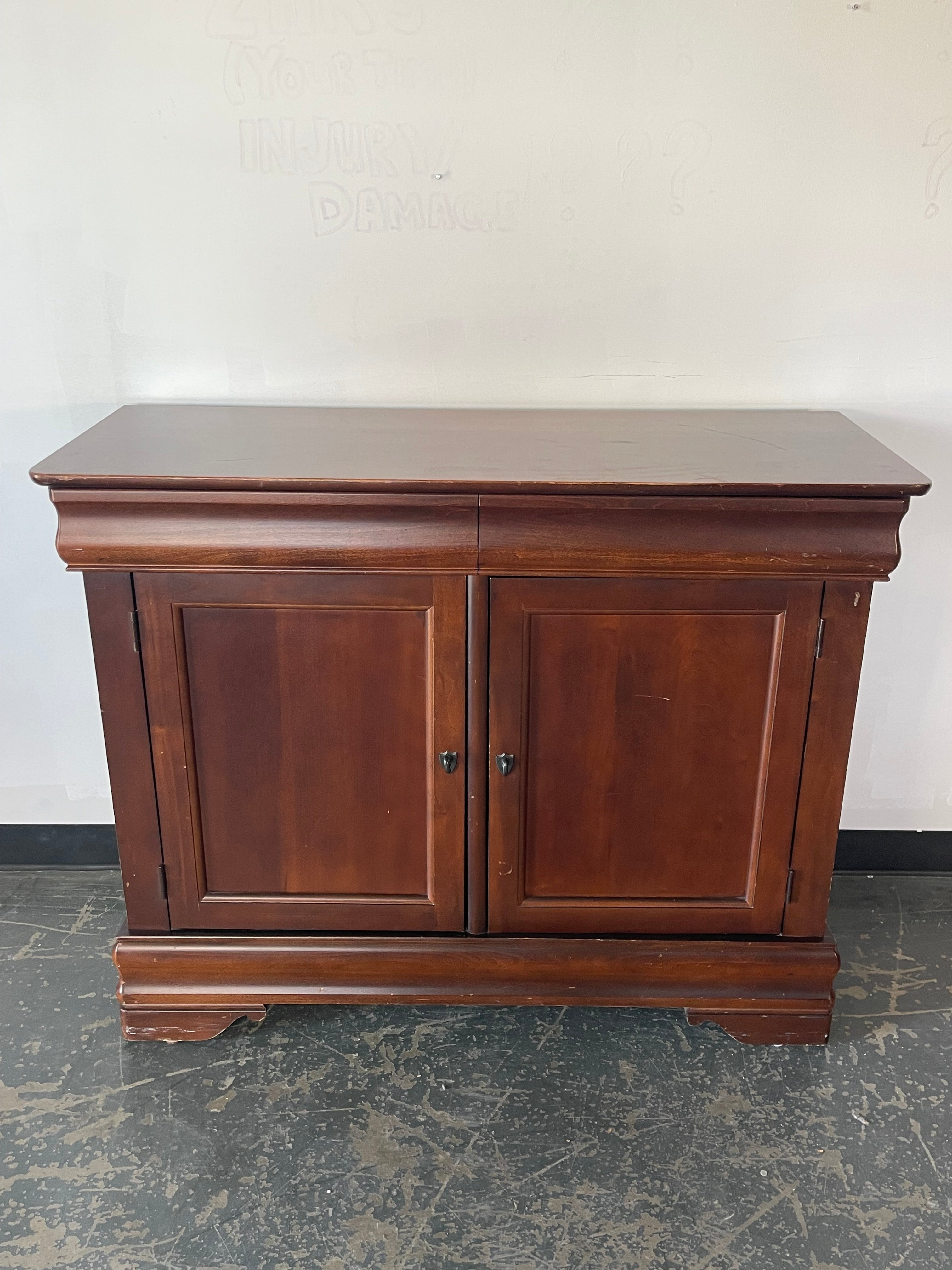 Traditional Cherry Buffet Cabinet
