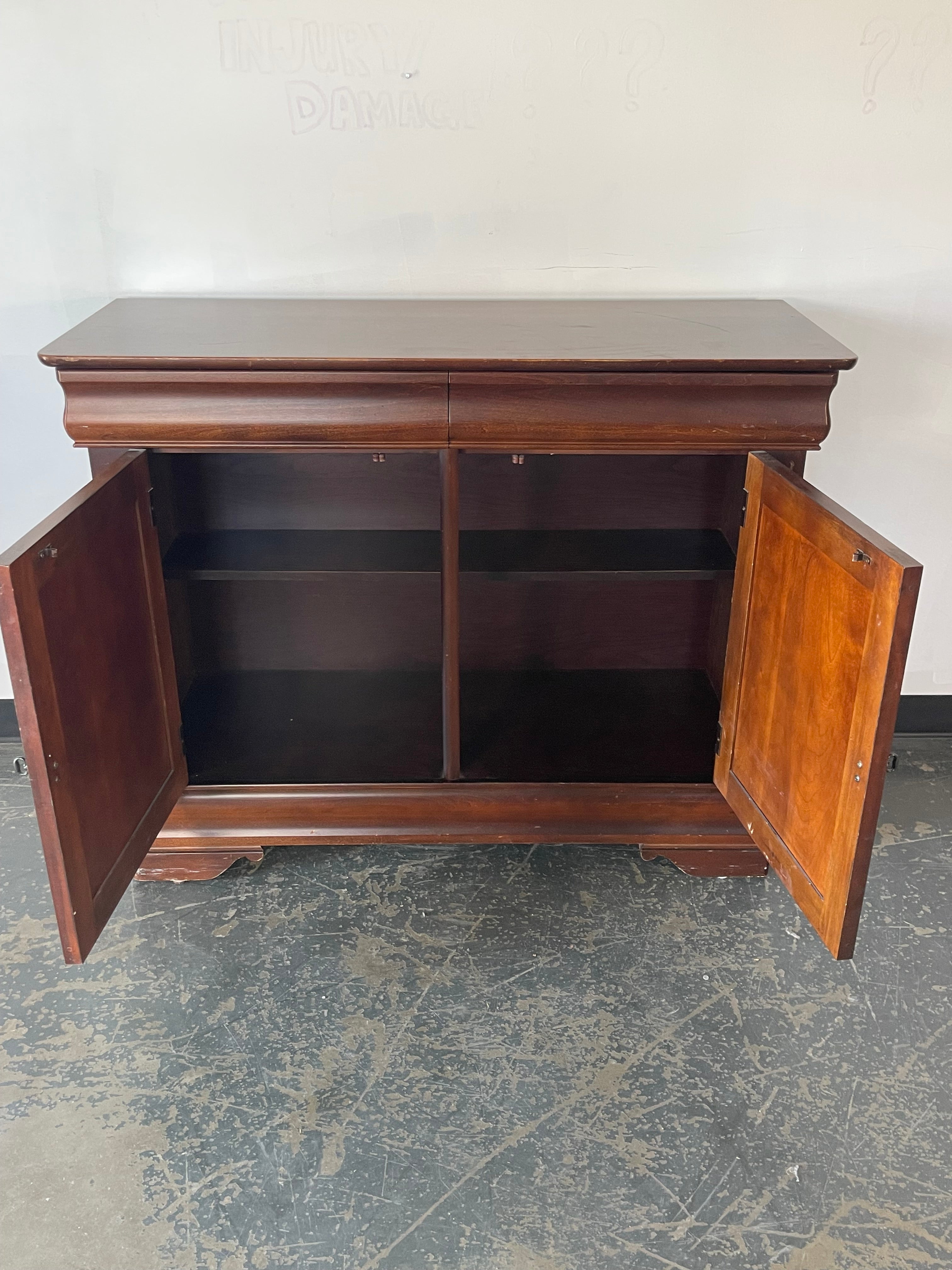 Traditional Cherry Buffet Cabinet