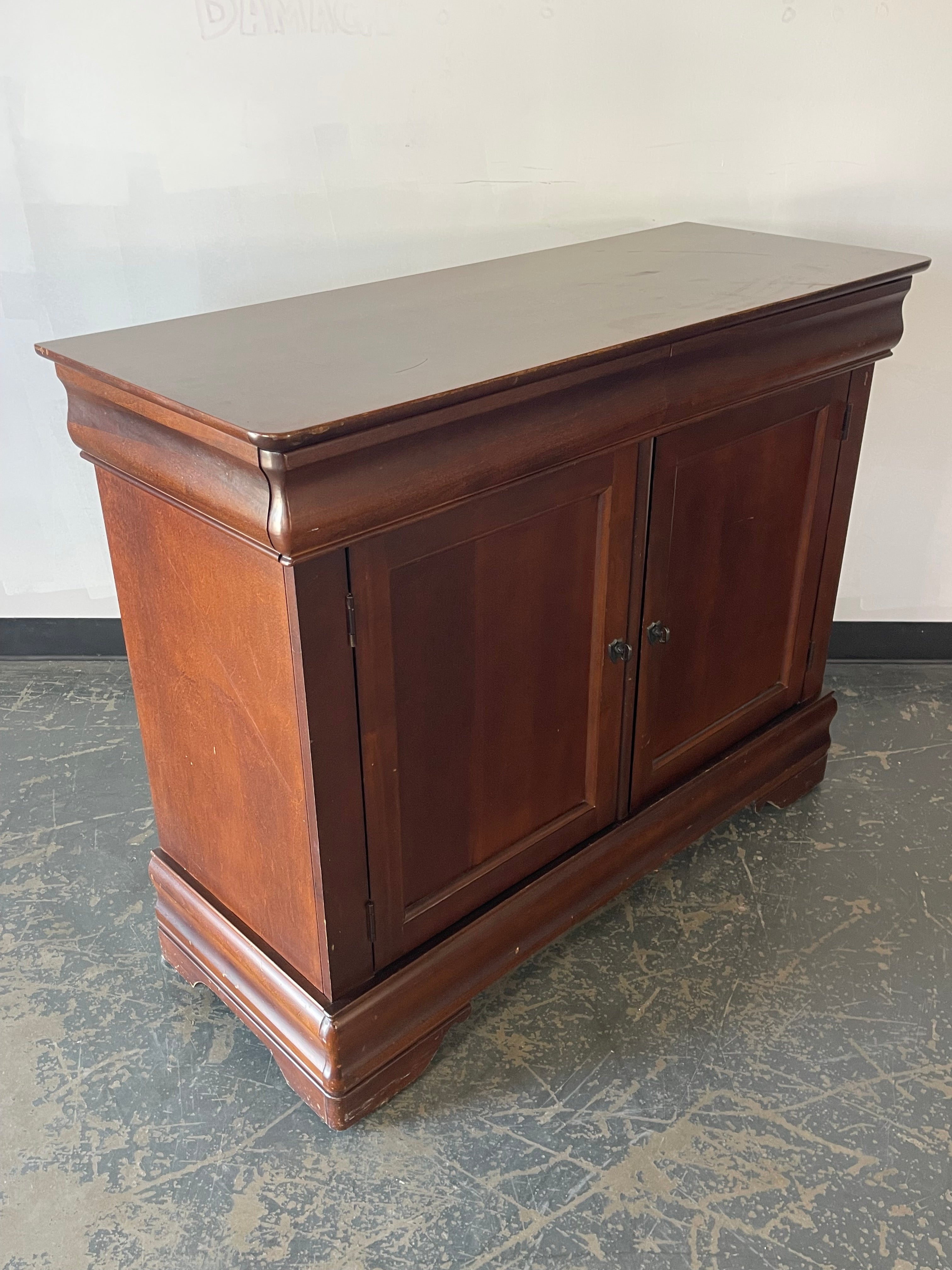 Traditional Cherry Buffet Cabinet