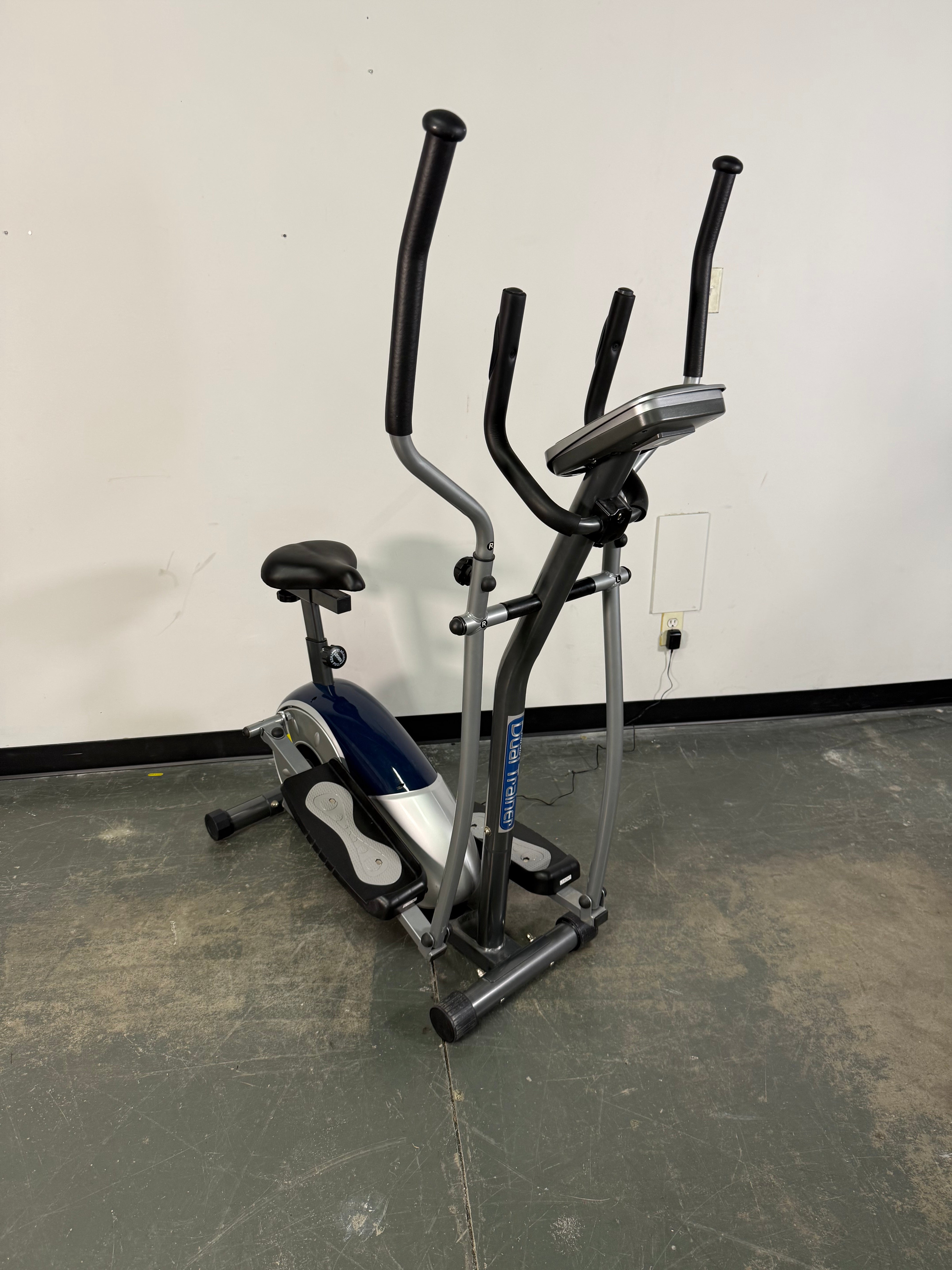 Body Champ Dual Trainer Elliptical – Low Impact, Full Body Cardio