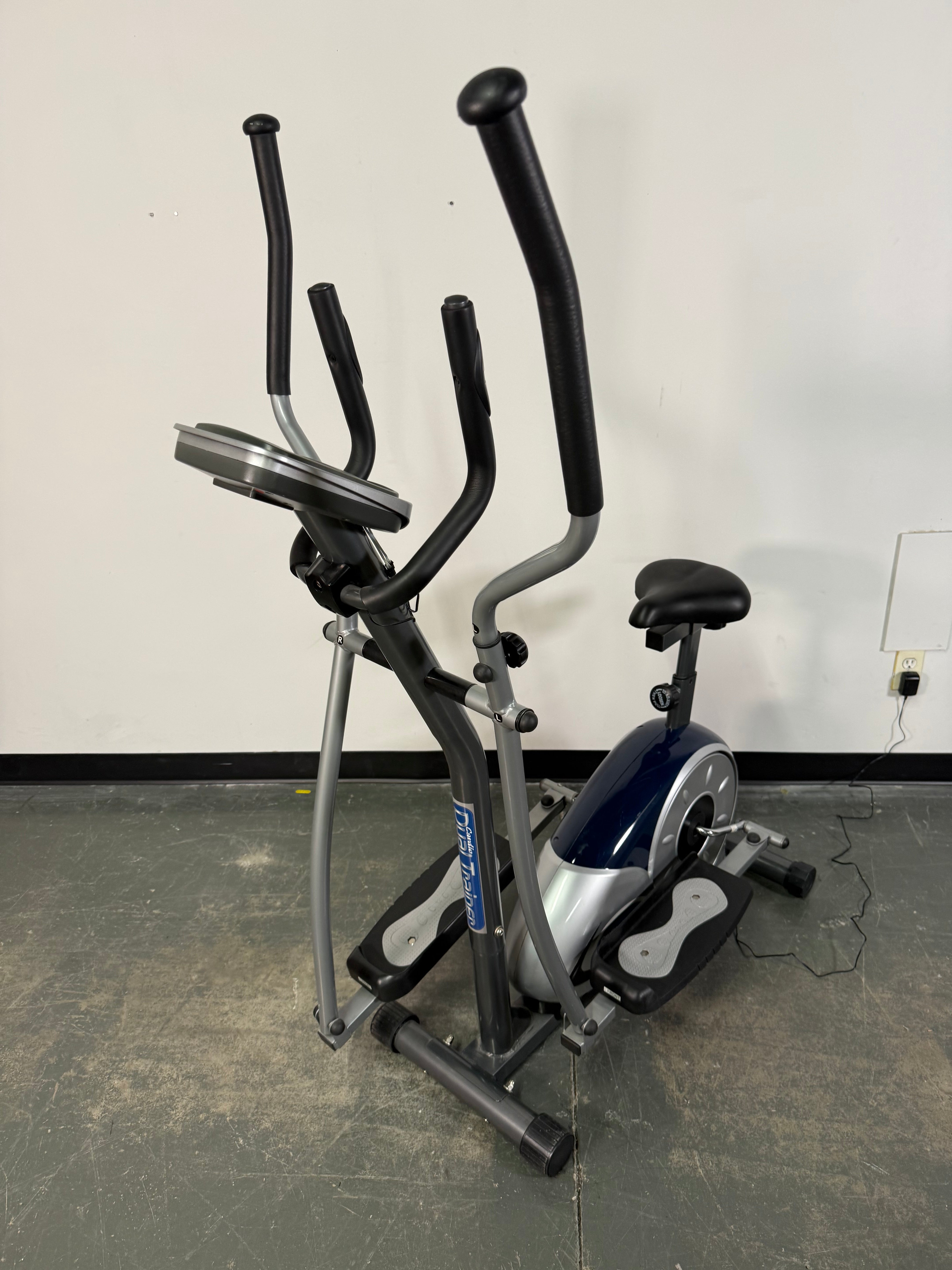 Body Champ Dual Trainer Elliptical – Low Impact, Full Body Cardio