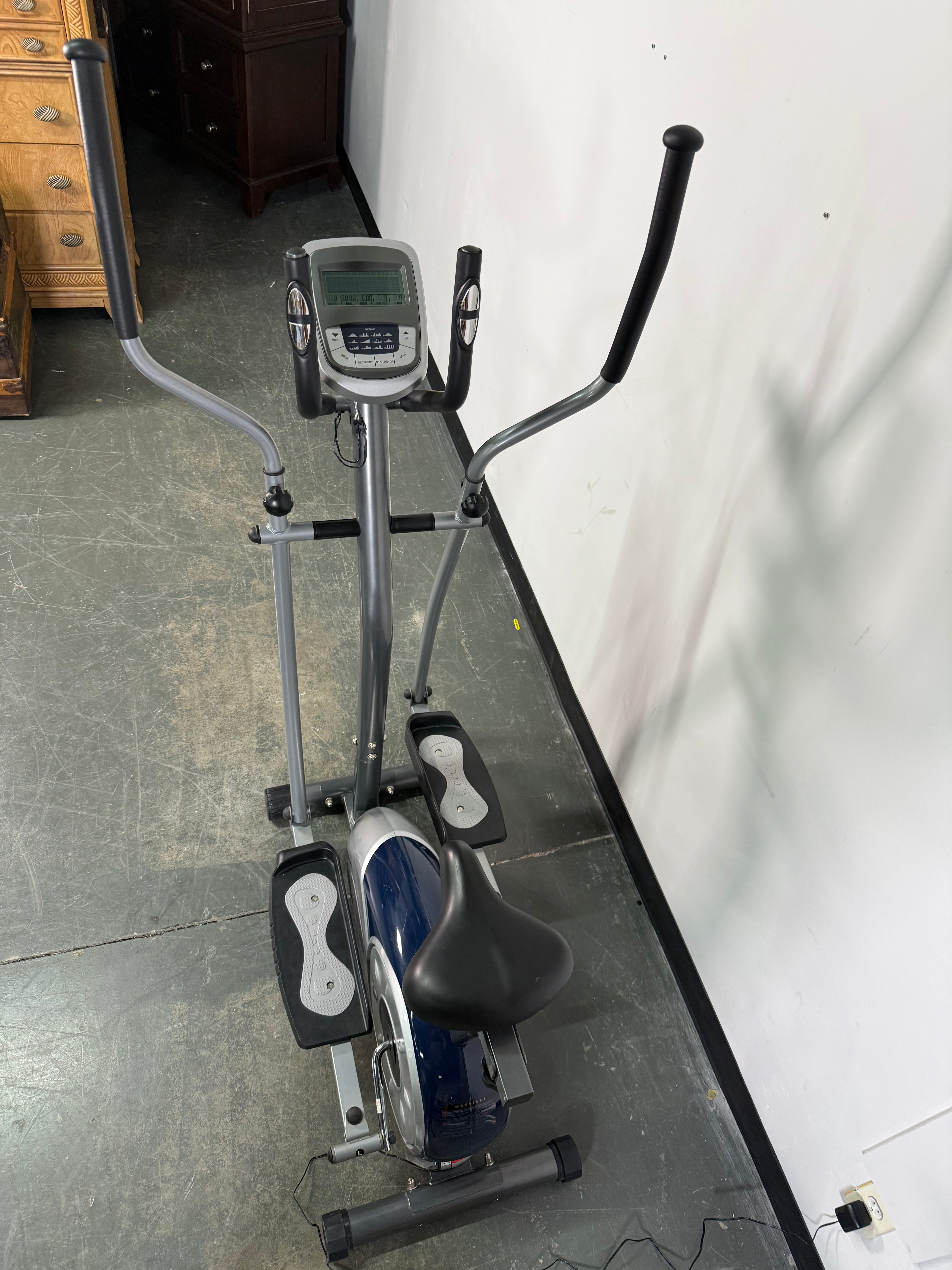 Body Champ Dual Trainer Elliptical – Low Impact, Full Body Cardio