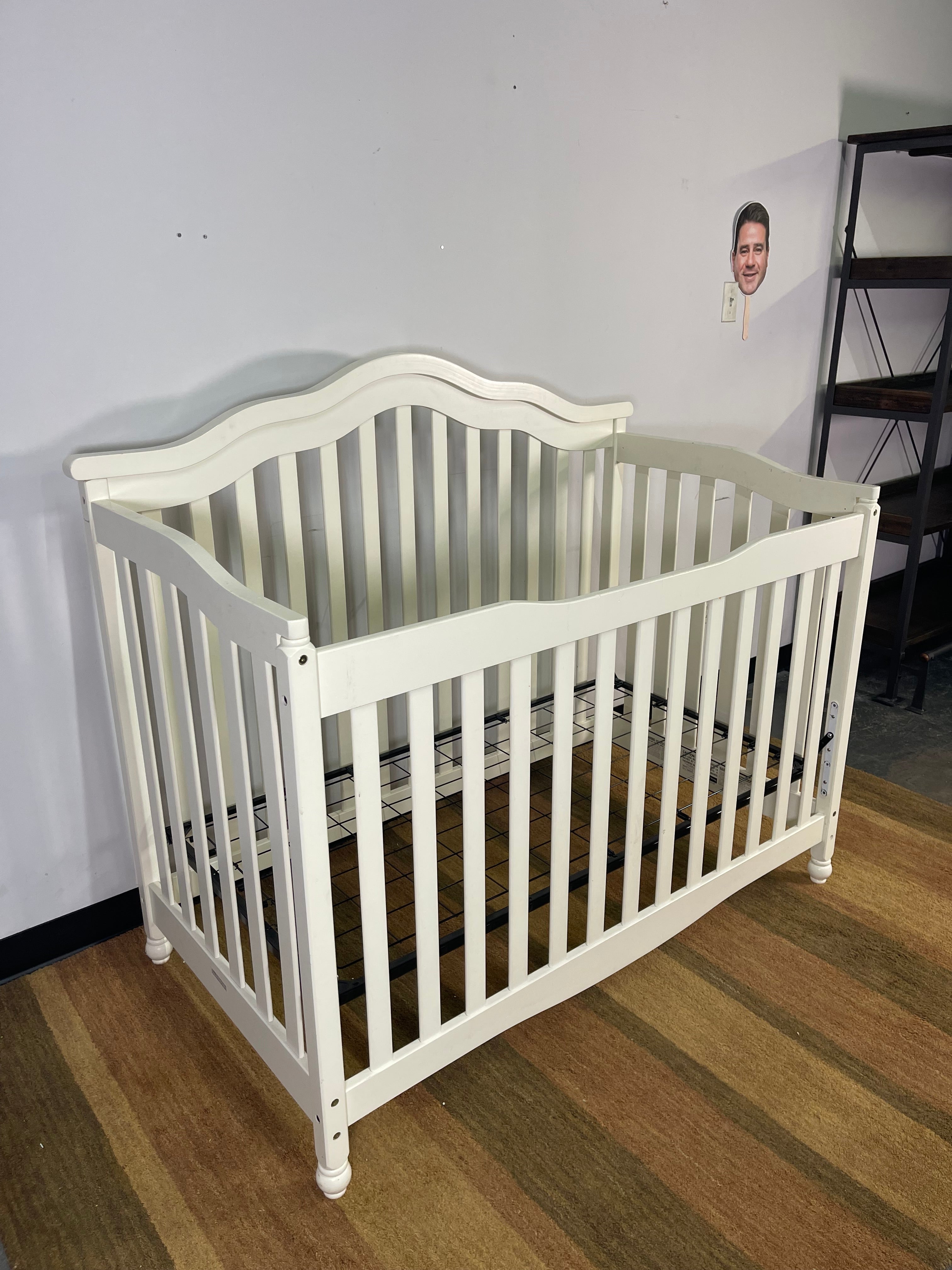 White Convertible Crib