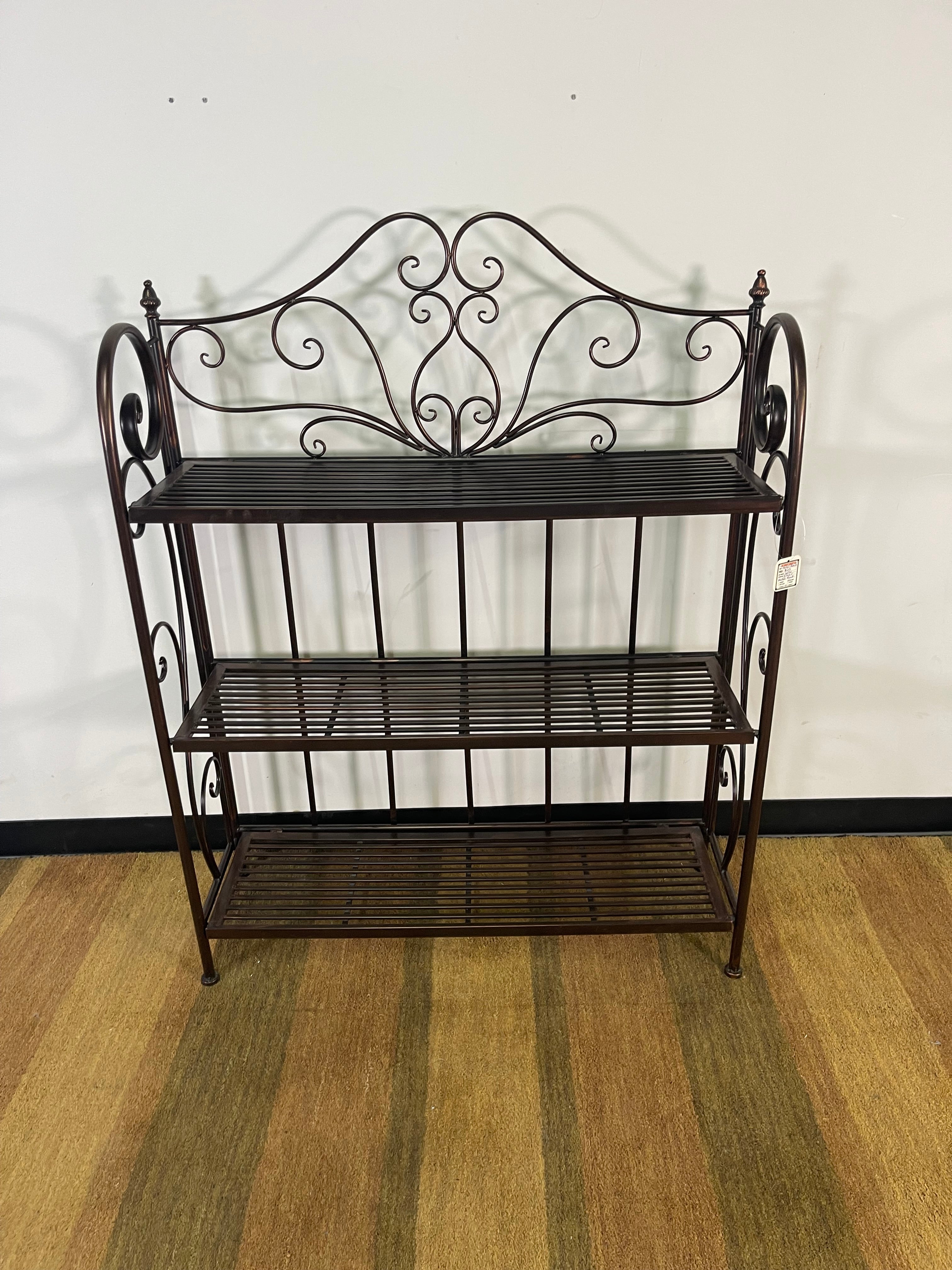 Ornate Metal Display Rack