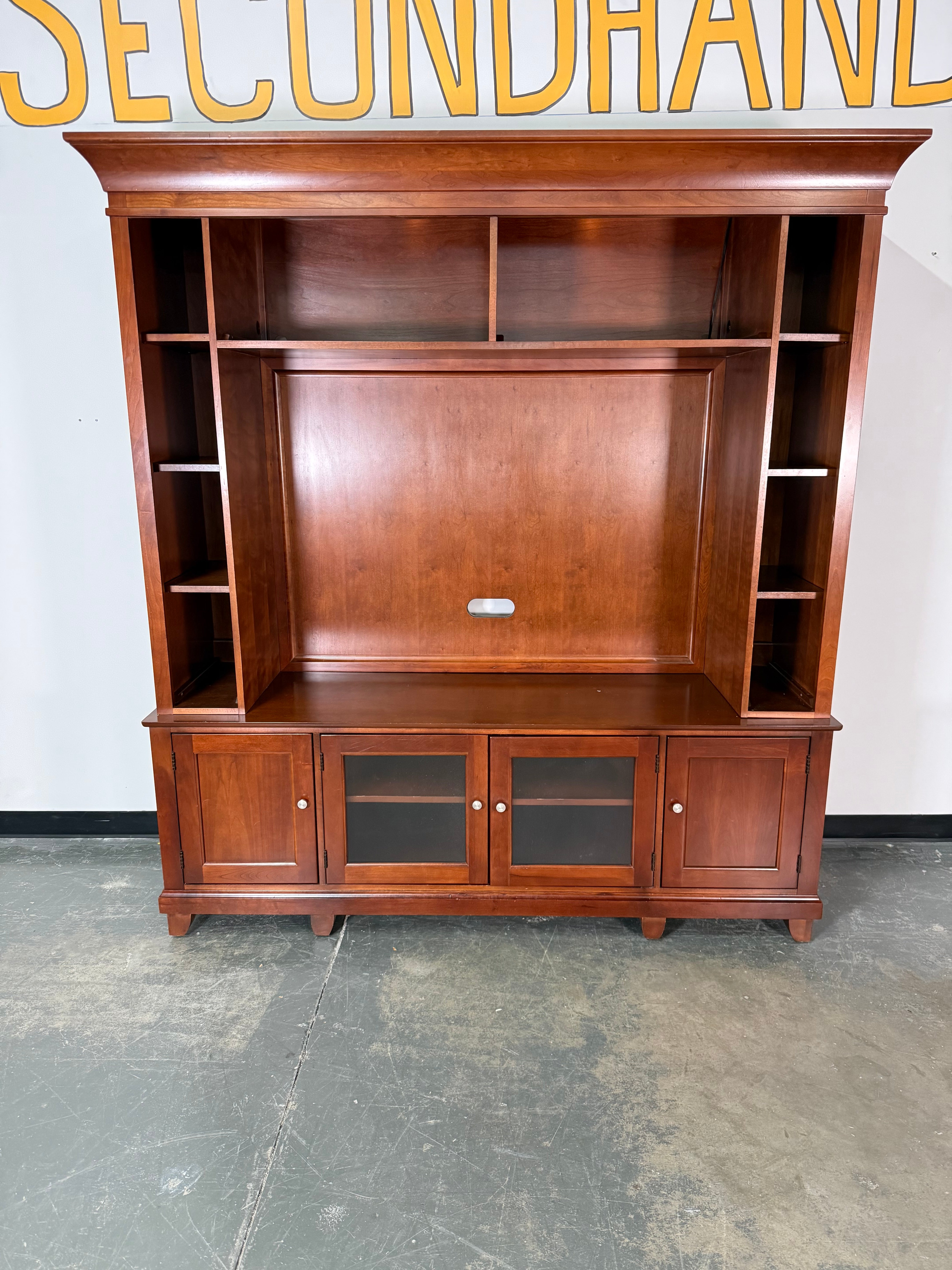 Beautiful Cherry Entertainment Center / Media Hutch