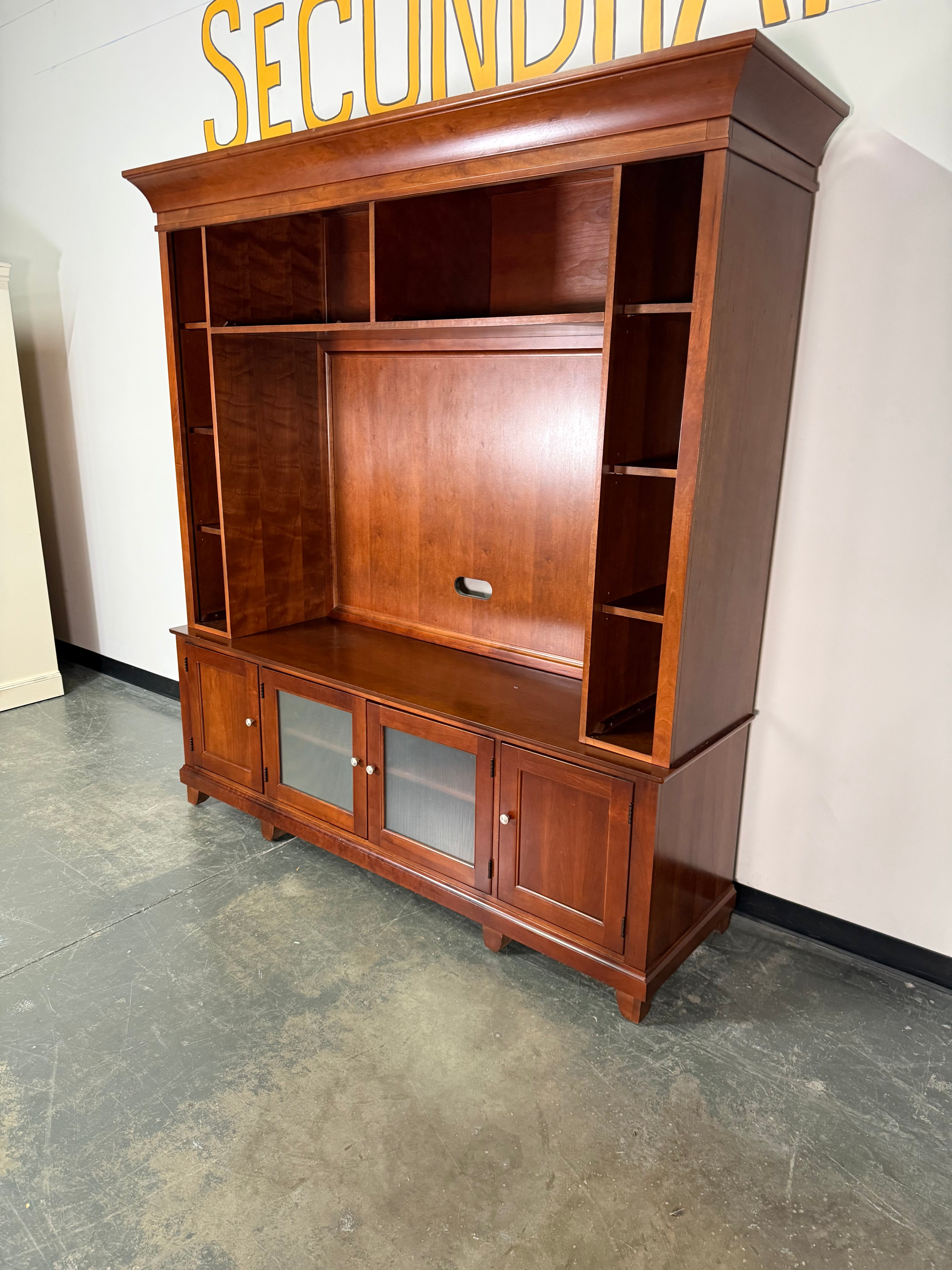 Beautiful Cherry Entertainment Center / Media Hutch