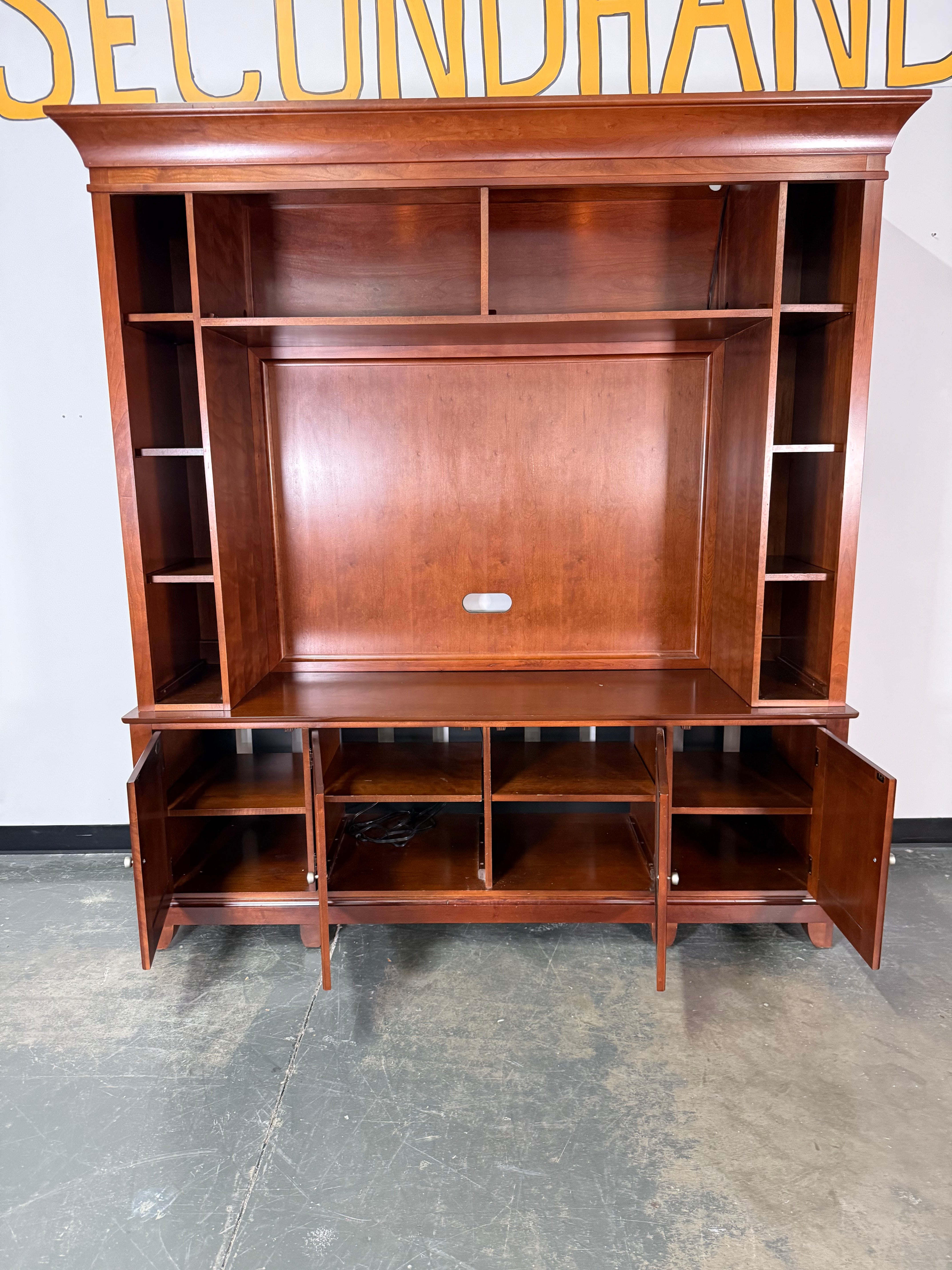 Beautiful Cherry Entertainment Center / Media Hutch