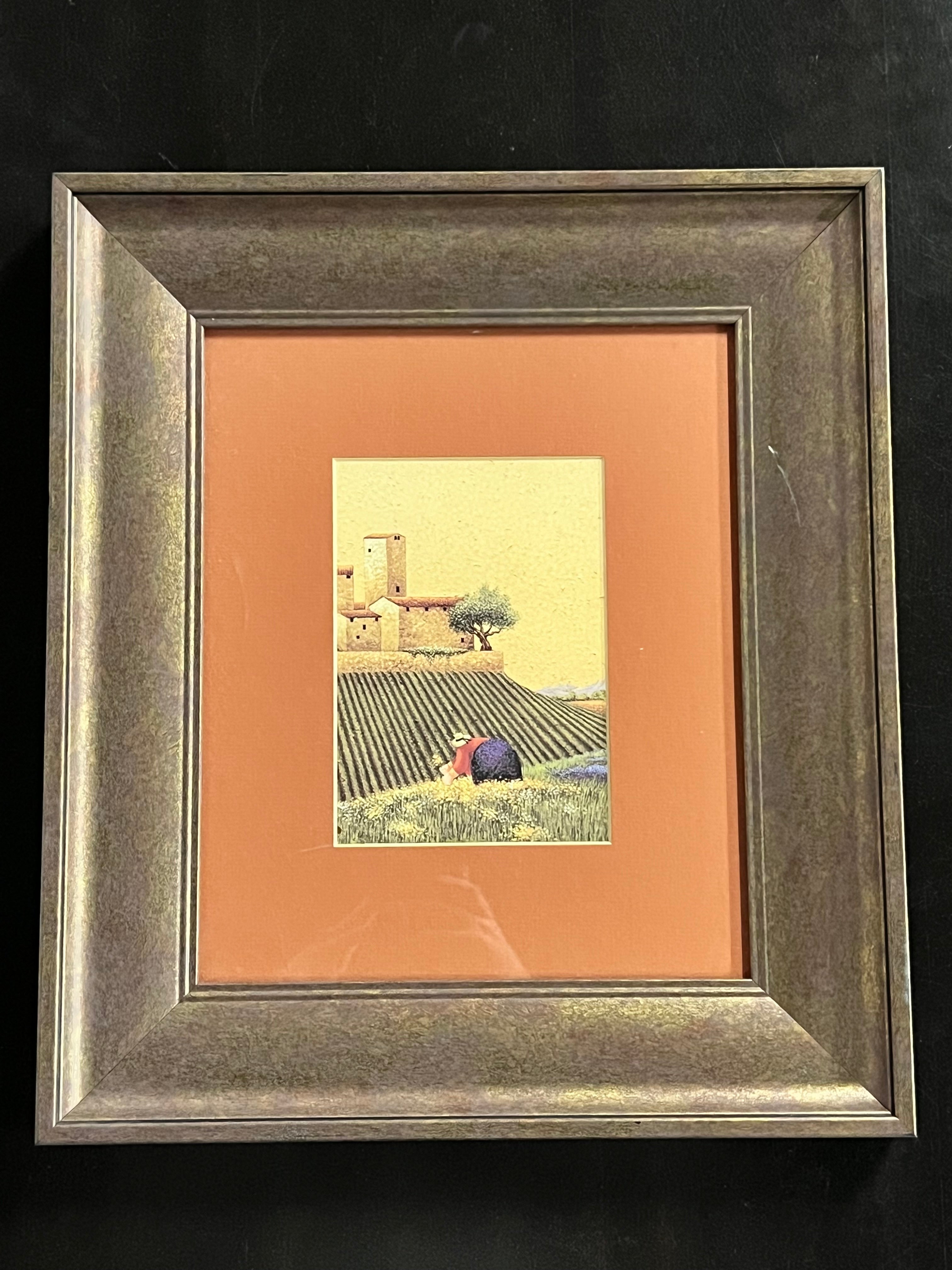 “Picking a Bouquet” by Lowell Herrero