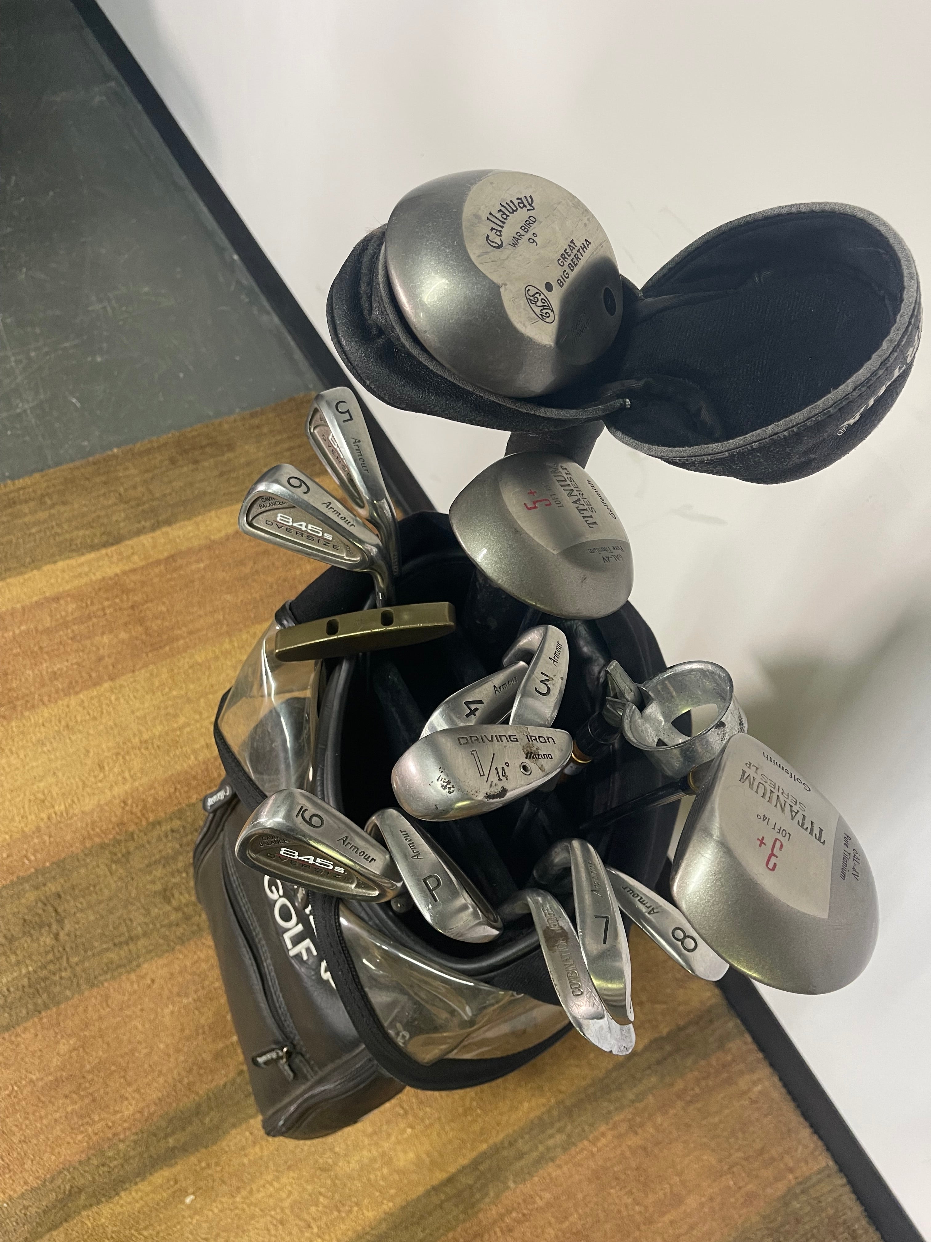 Complete Callaway Big Bertha Starter Golf Set with Bag