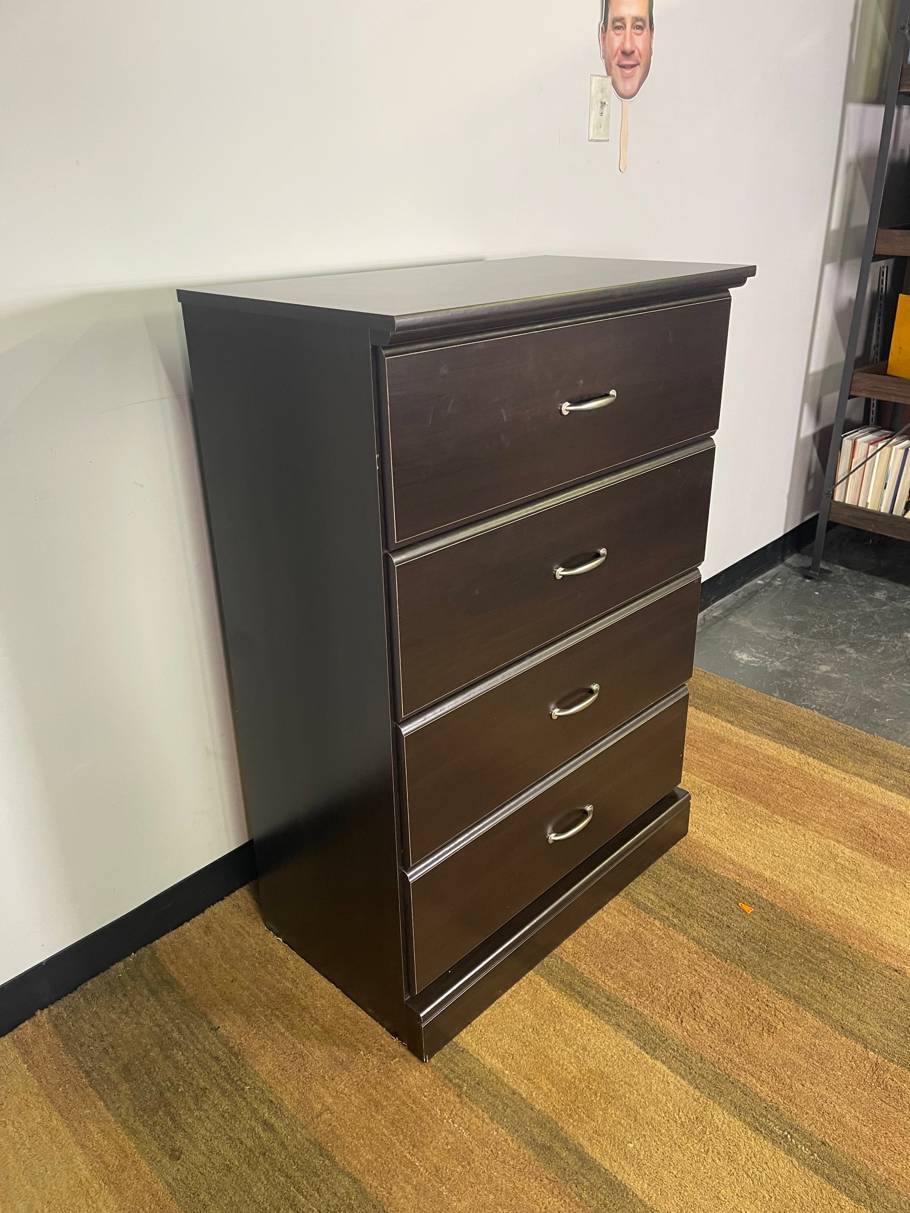 Espresso 4-Drawer Chest