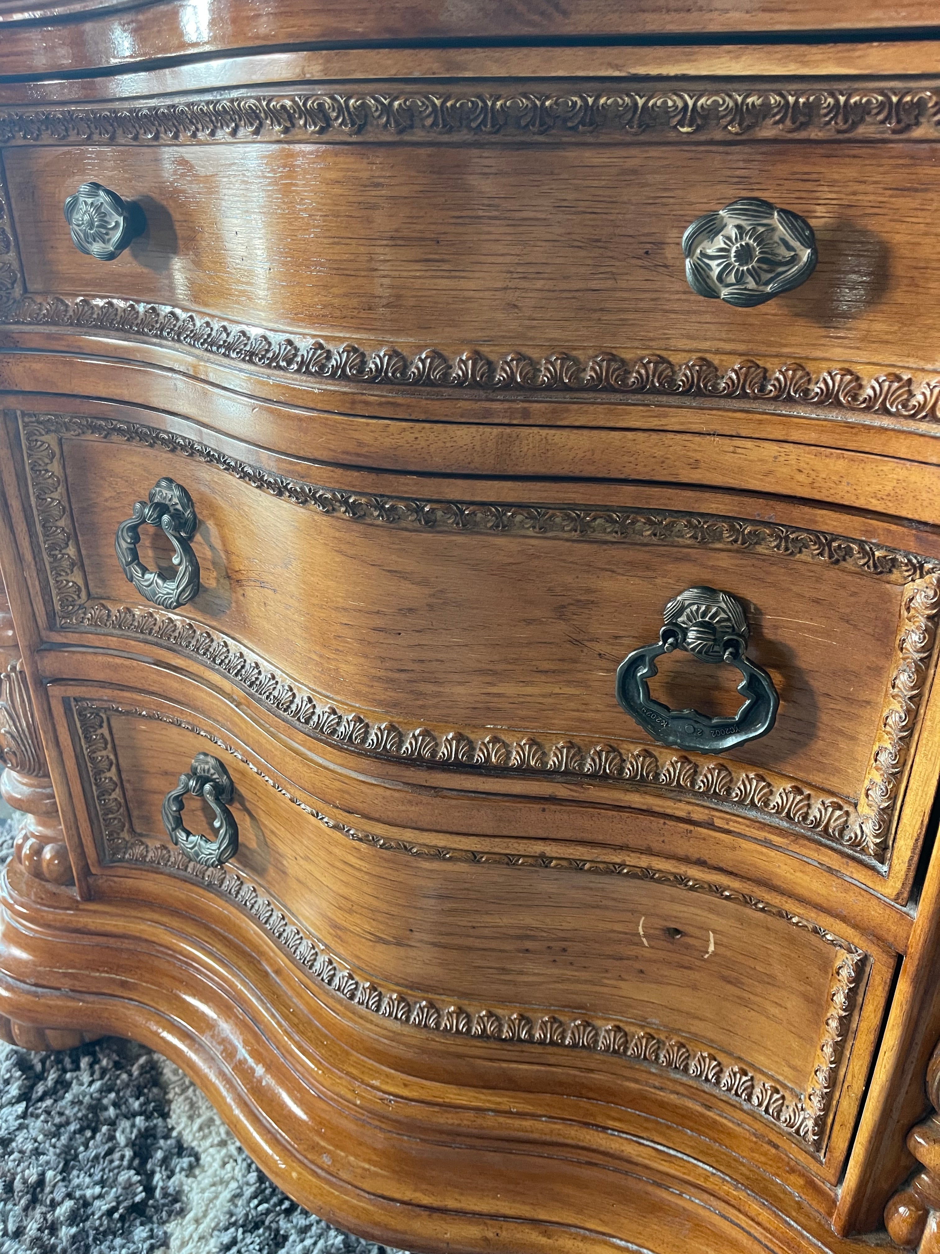 Carved night stands
