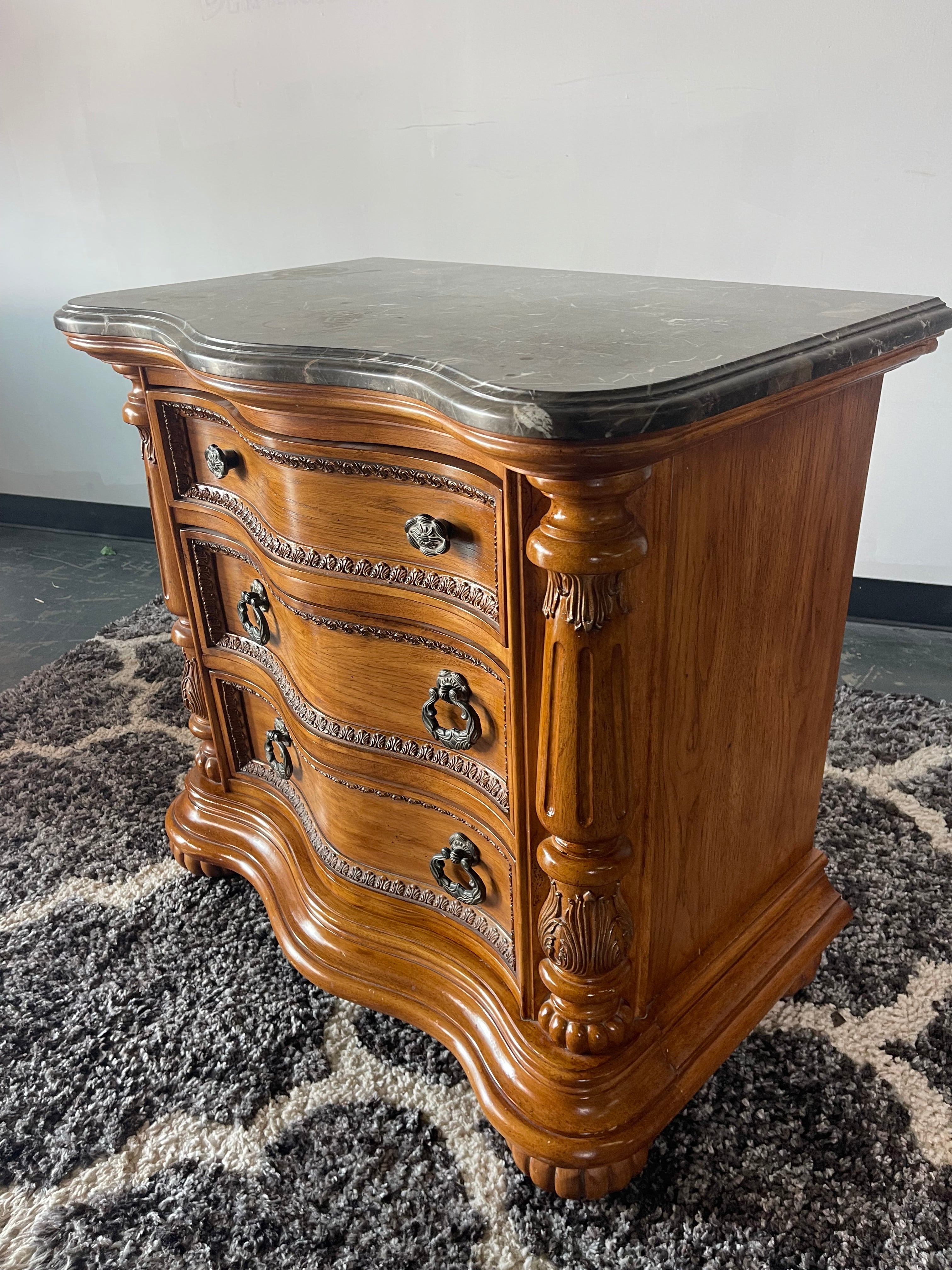Carved night stands