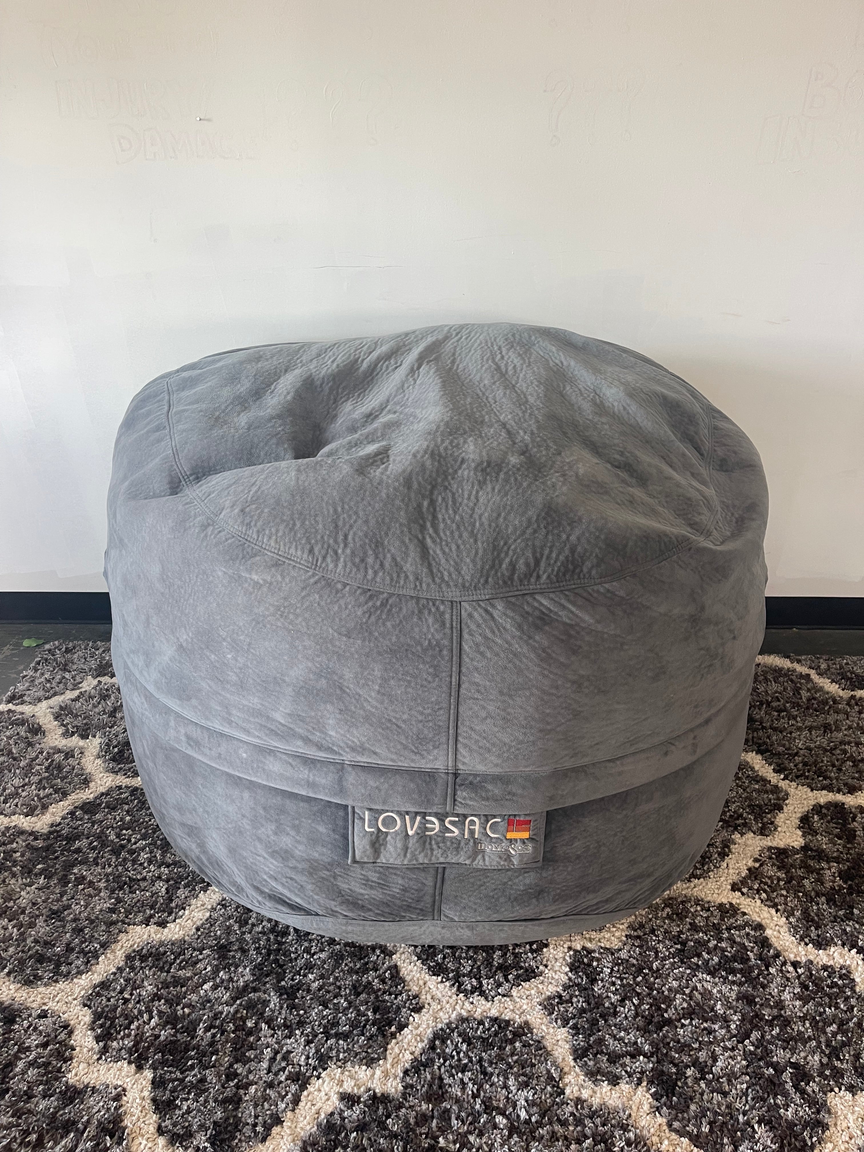 Lovesac Oversized Foam Bean Bag Chair