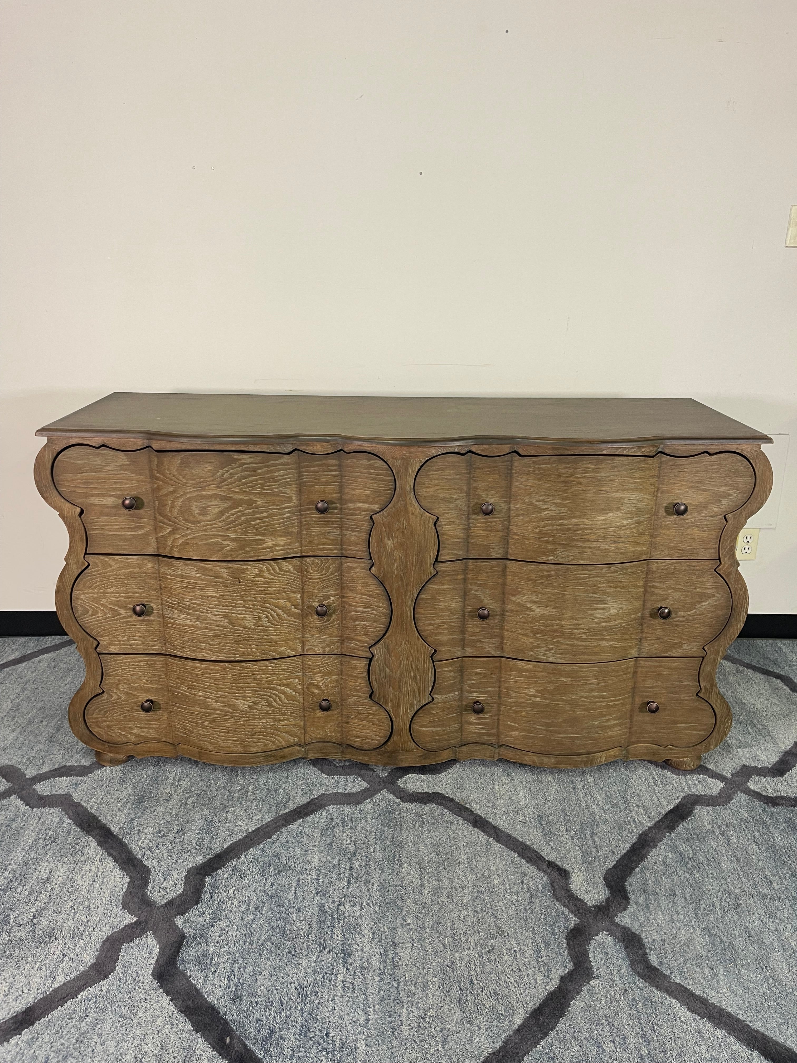 Gabby Home Scalloped Bombe Dresser