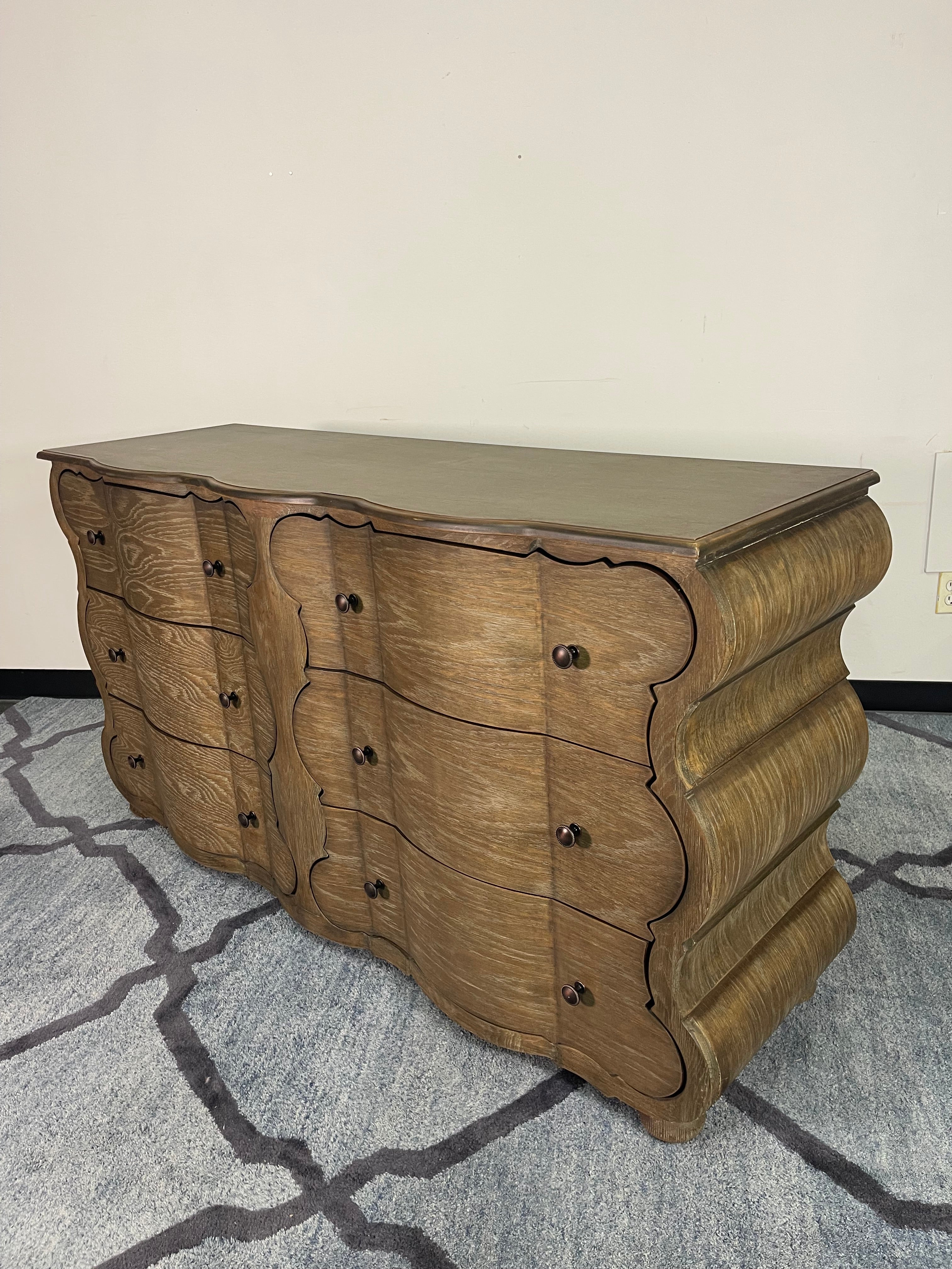 Gabby Home Scalloped Bombe Dresser