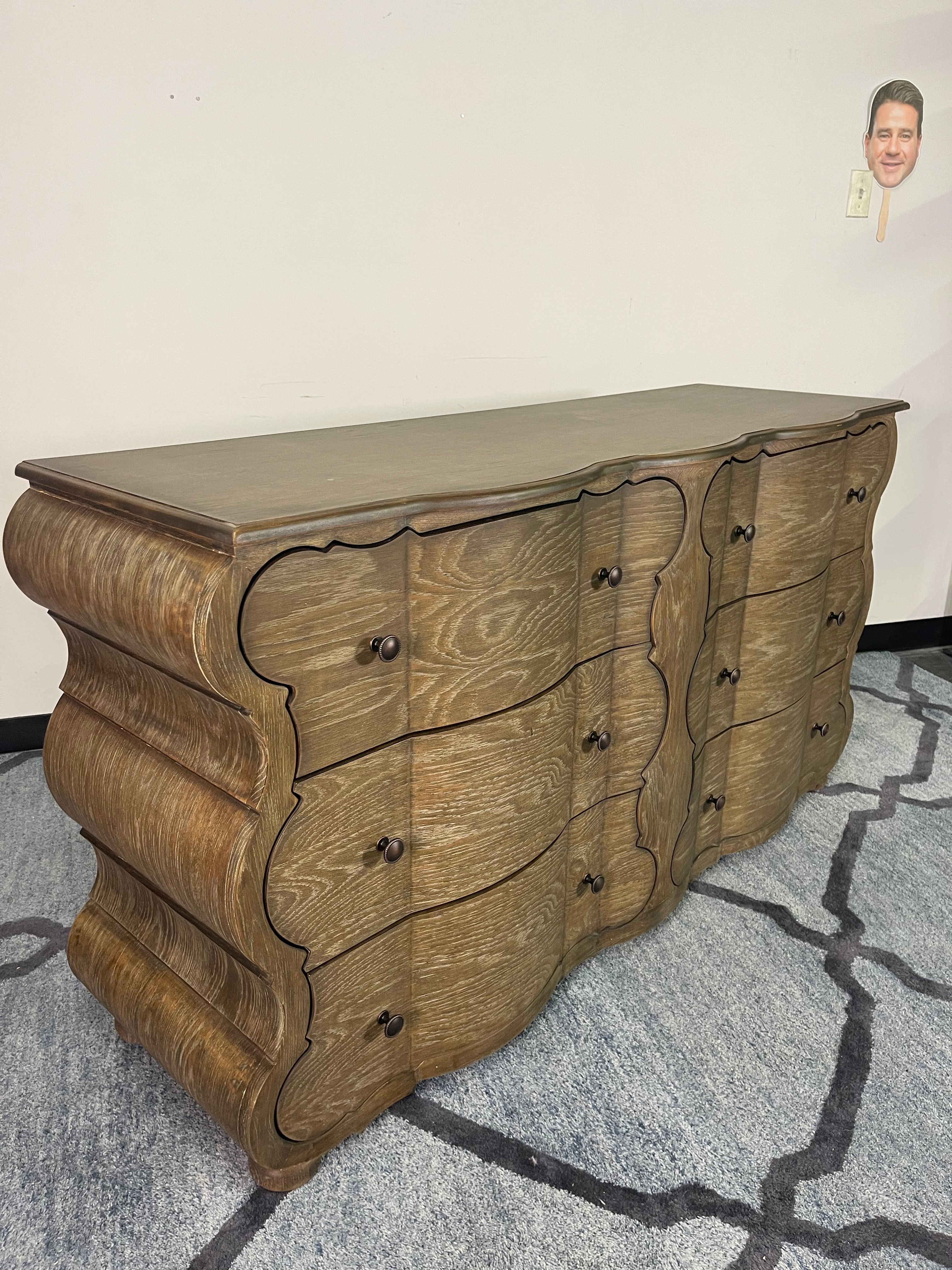 Gabby Home Scalloped Bombe Dresser