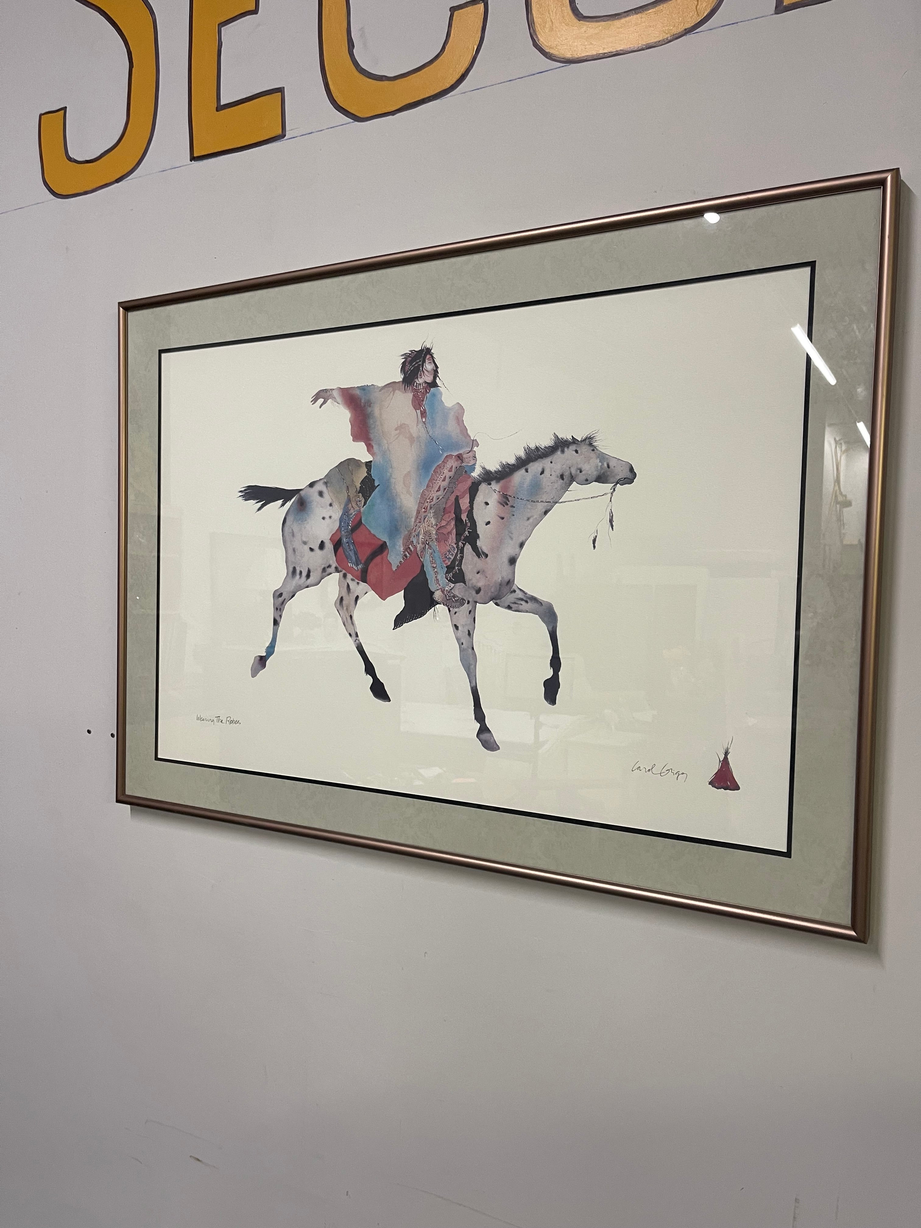 Wearing the Robes” — Framed picture&nbsp;
