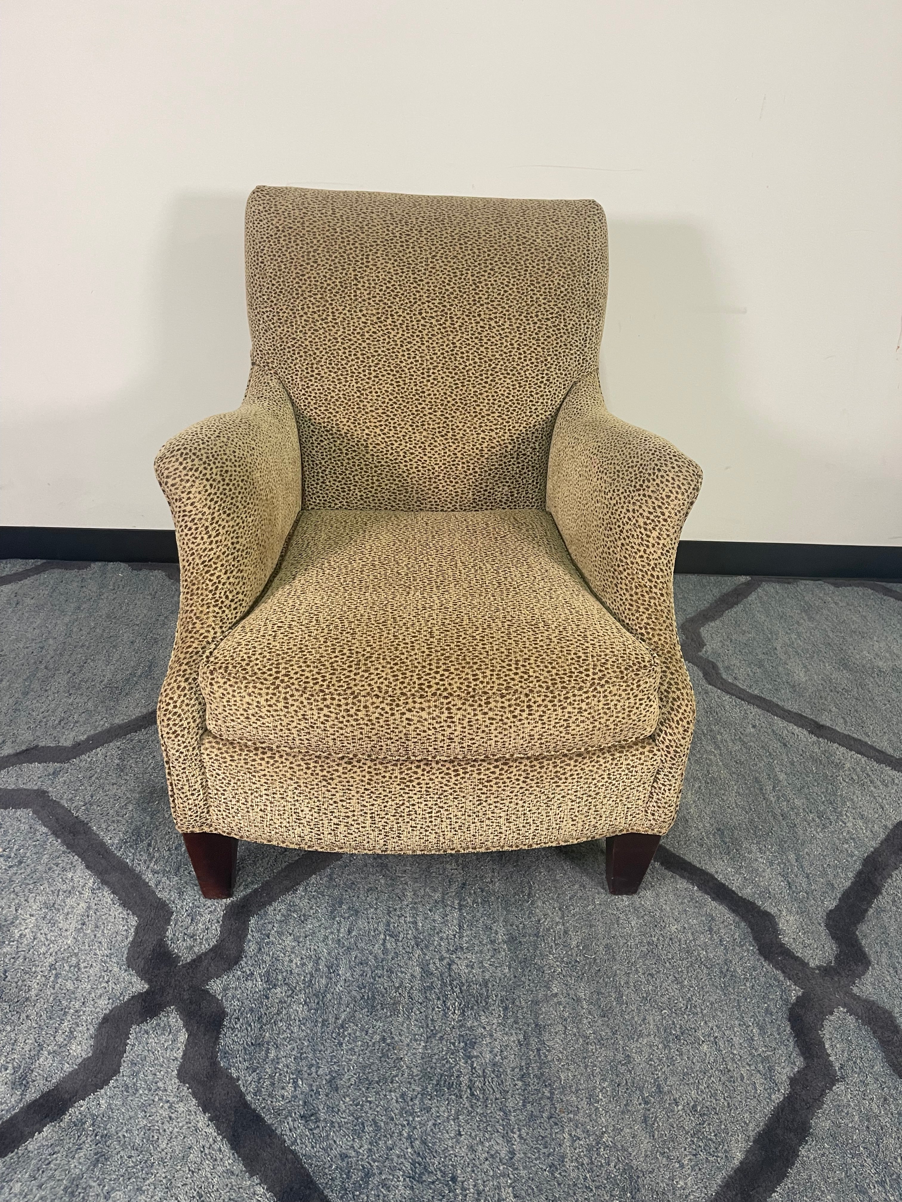 Cheetah Print Cozy Accent Chair