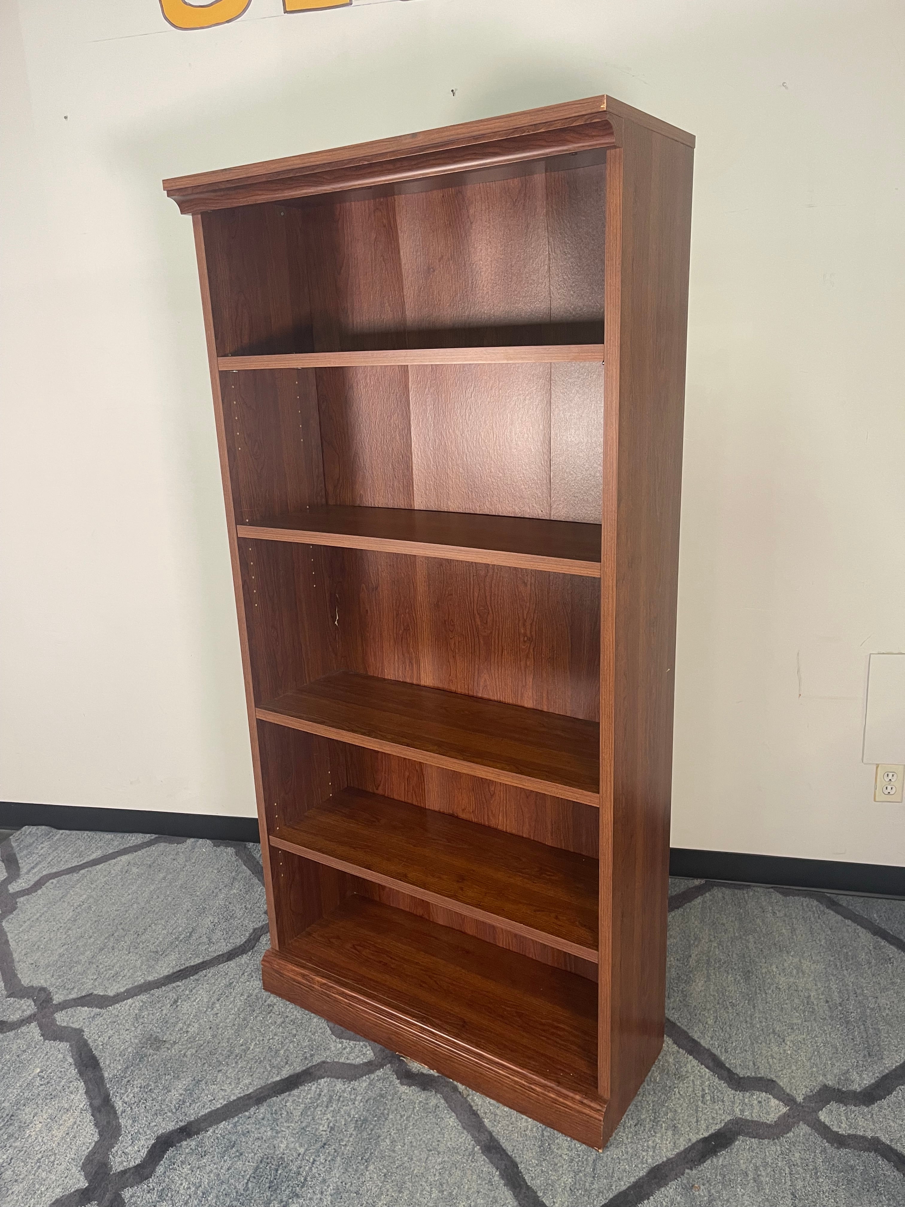 Classic Cherry Finish Bookshelf