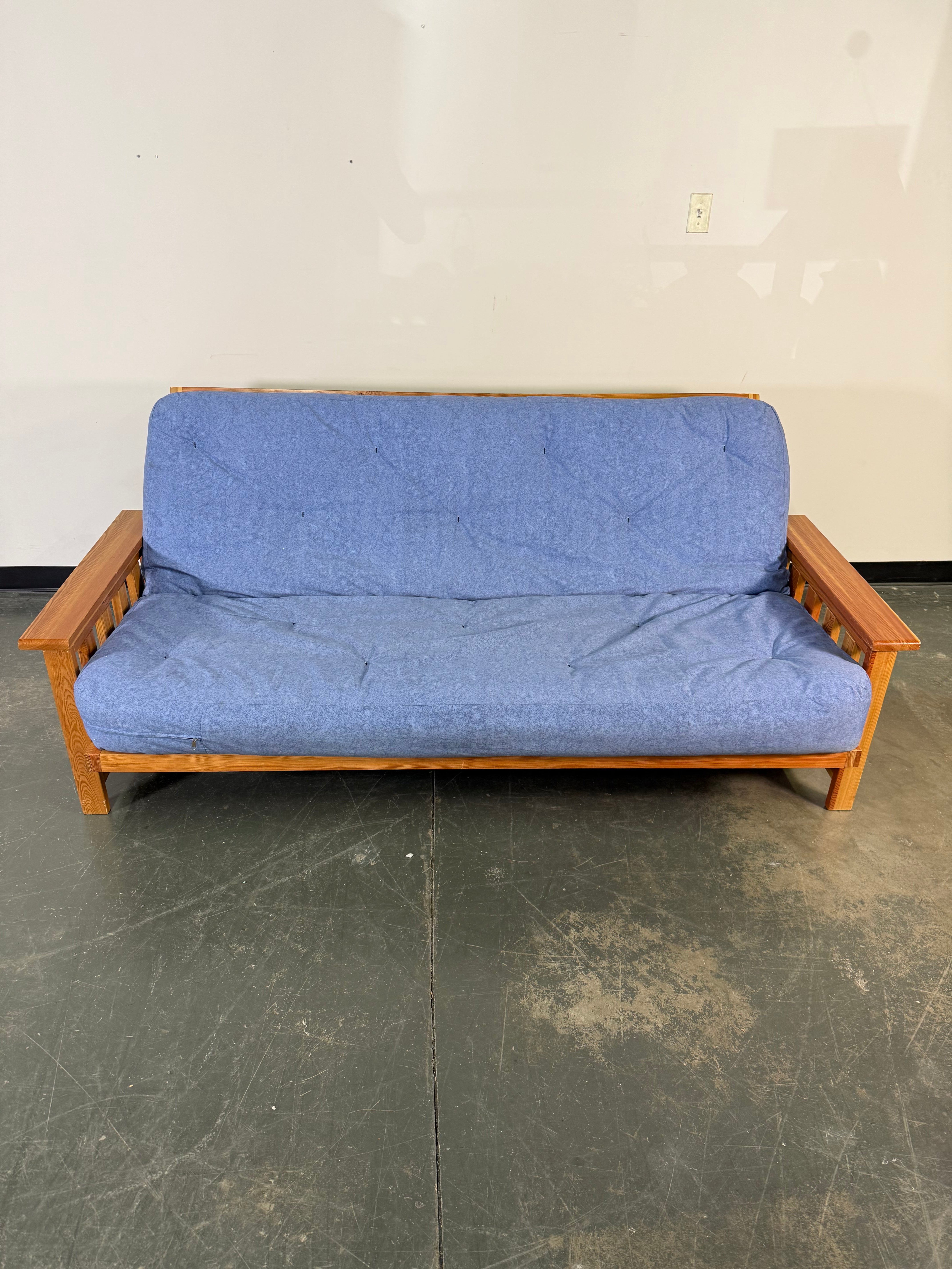 Solid Wood Futon Sofa Bed