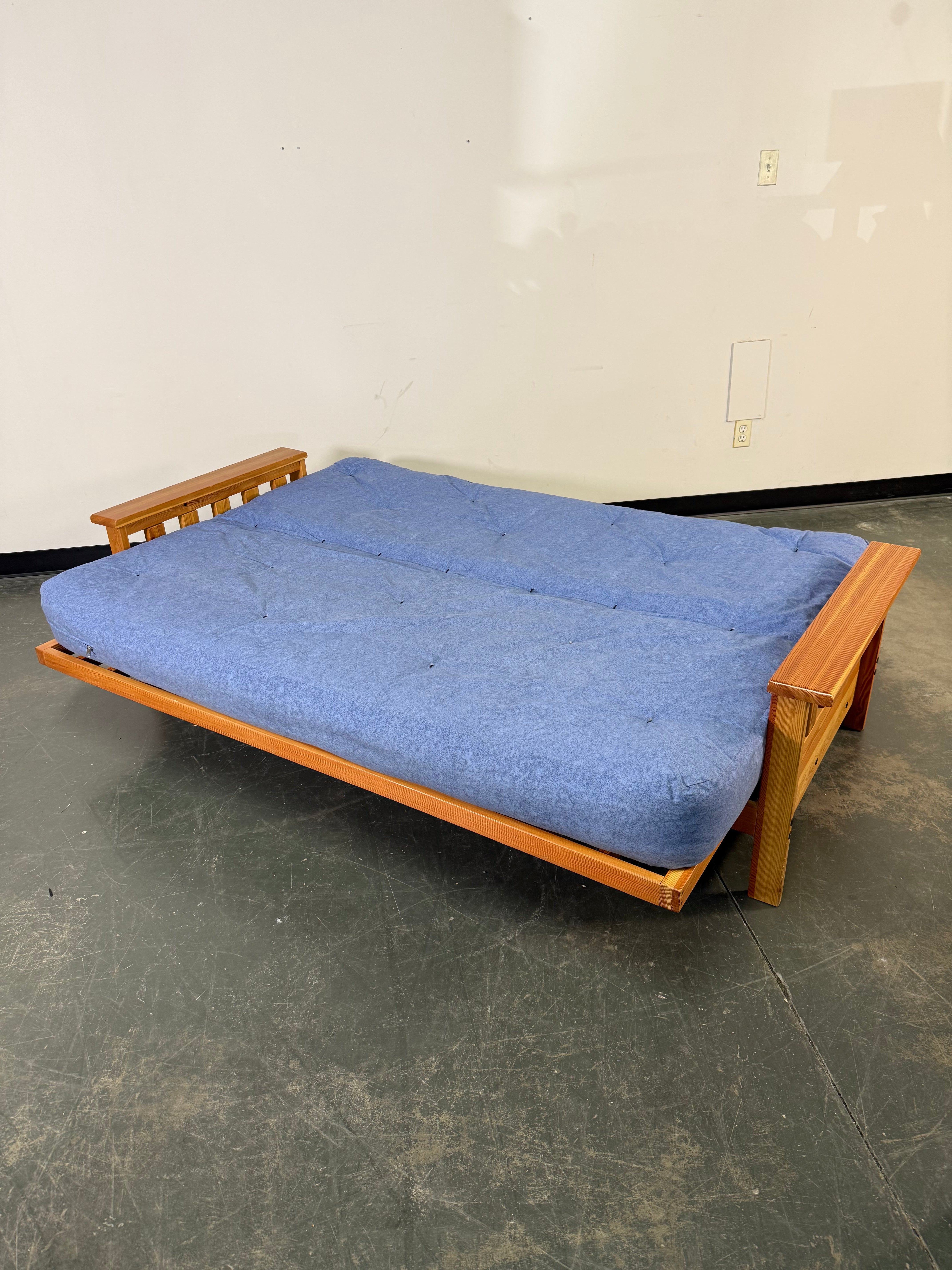 Solid Wood Futon Sofa Bed