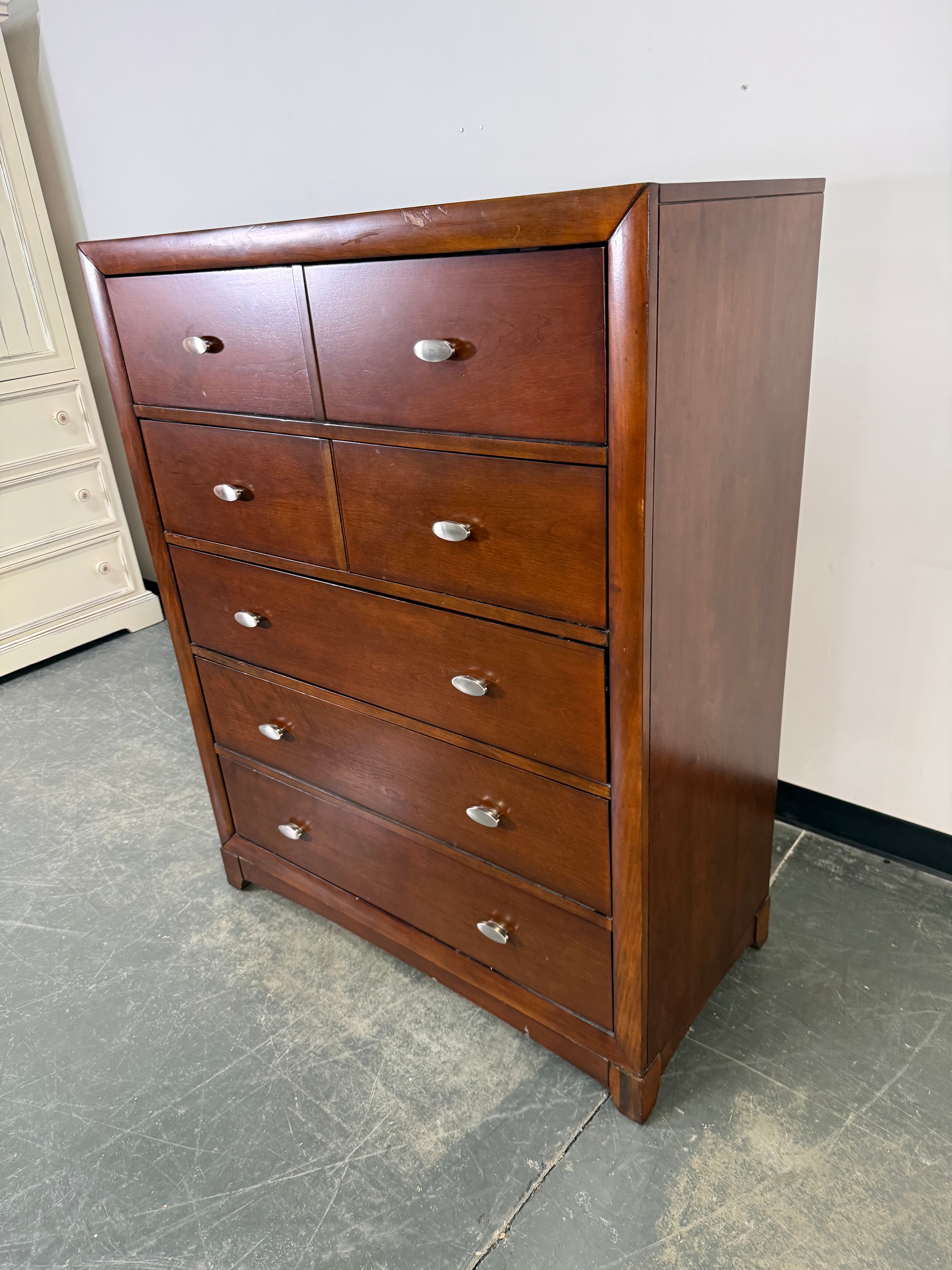Solid Wood 6-Drawer Chest
