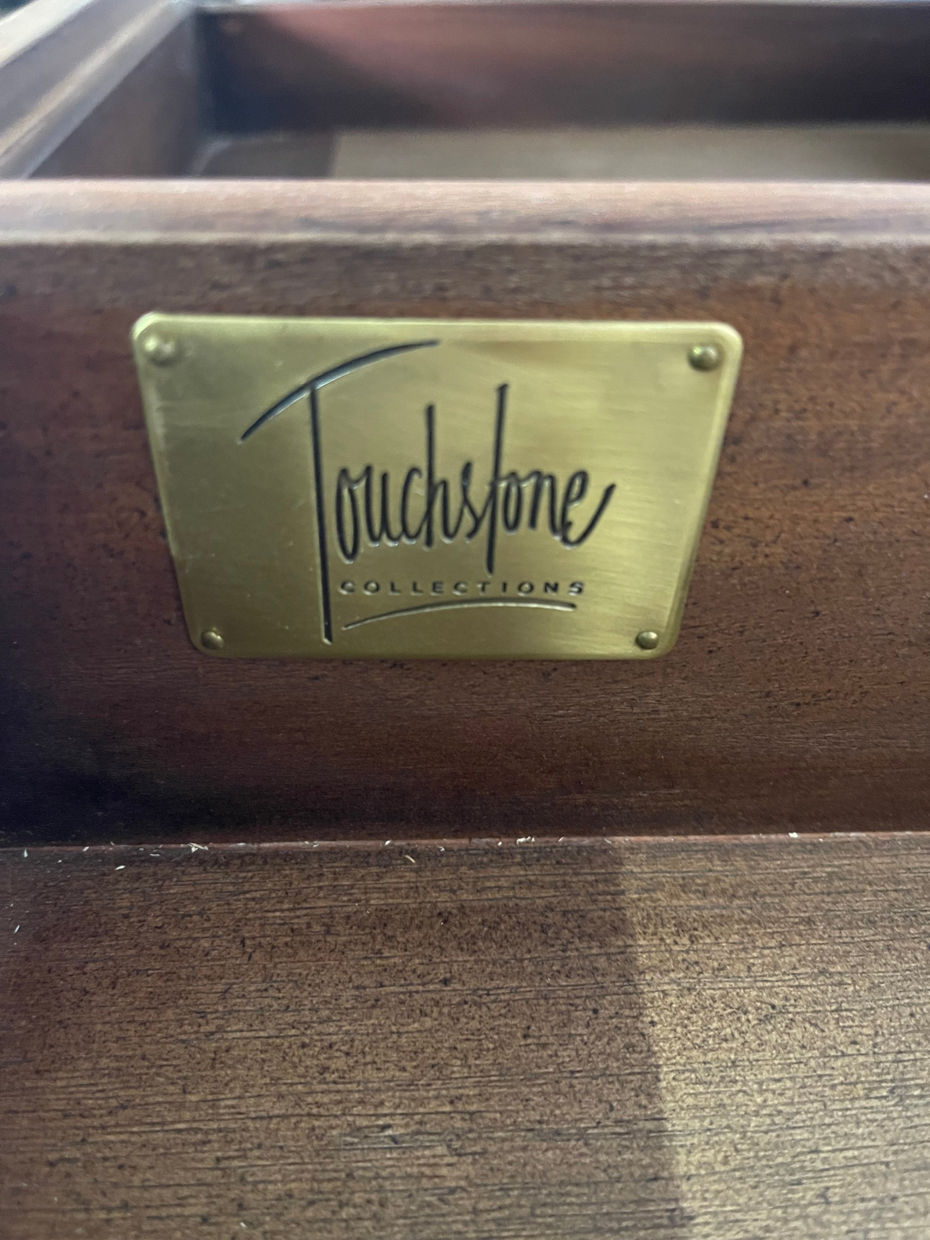 Touchstone Granite Top Console Table with Drawers